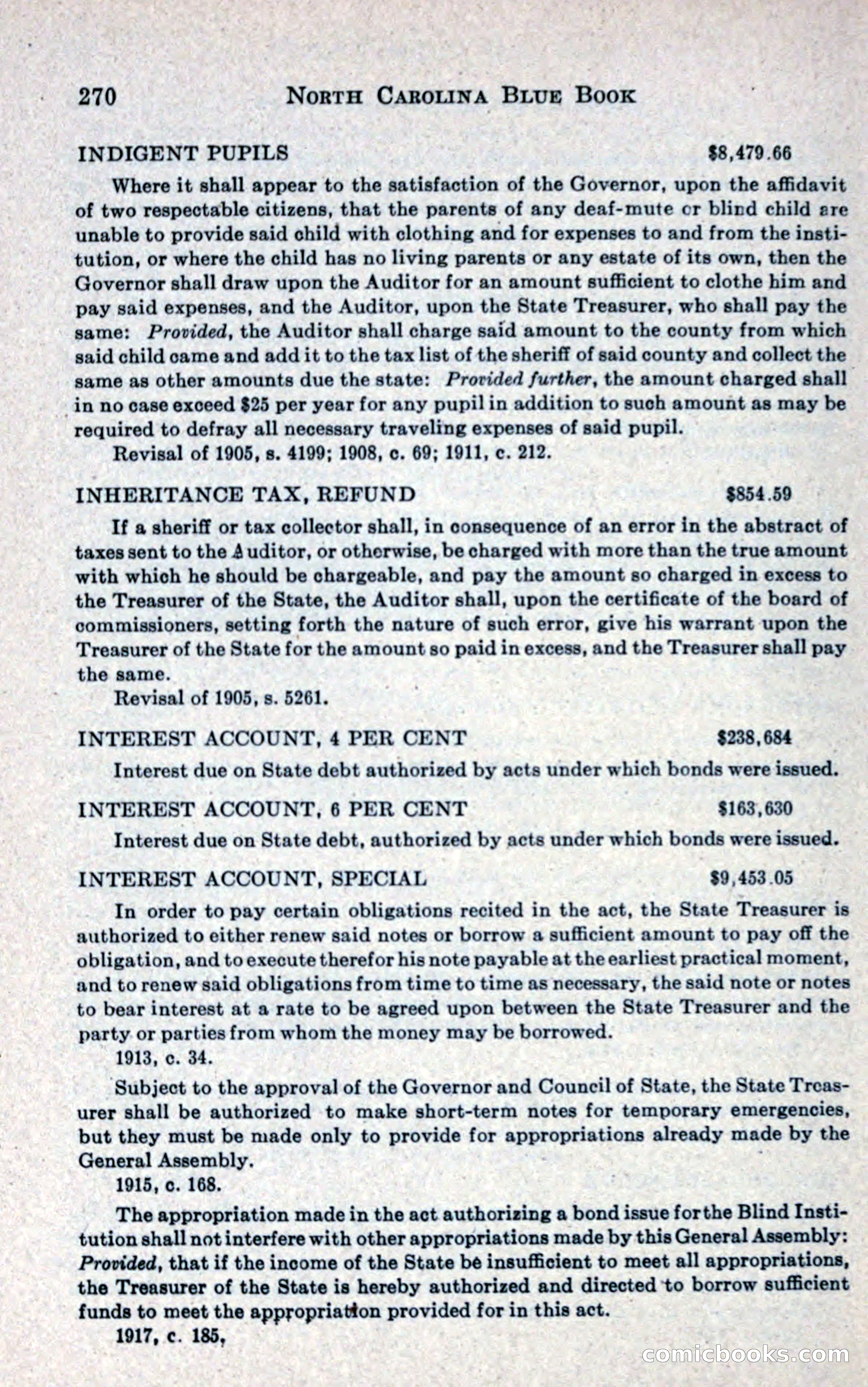 North Carolina Blue Book — page 282 of 327
