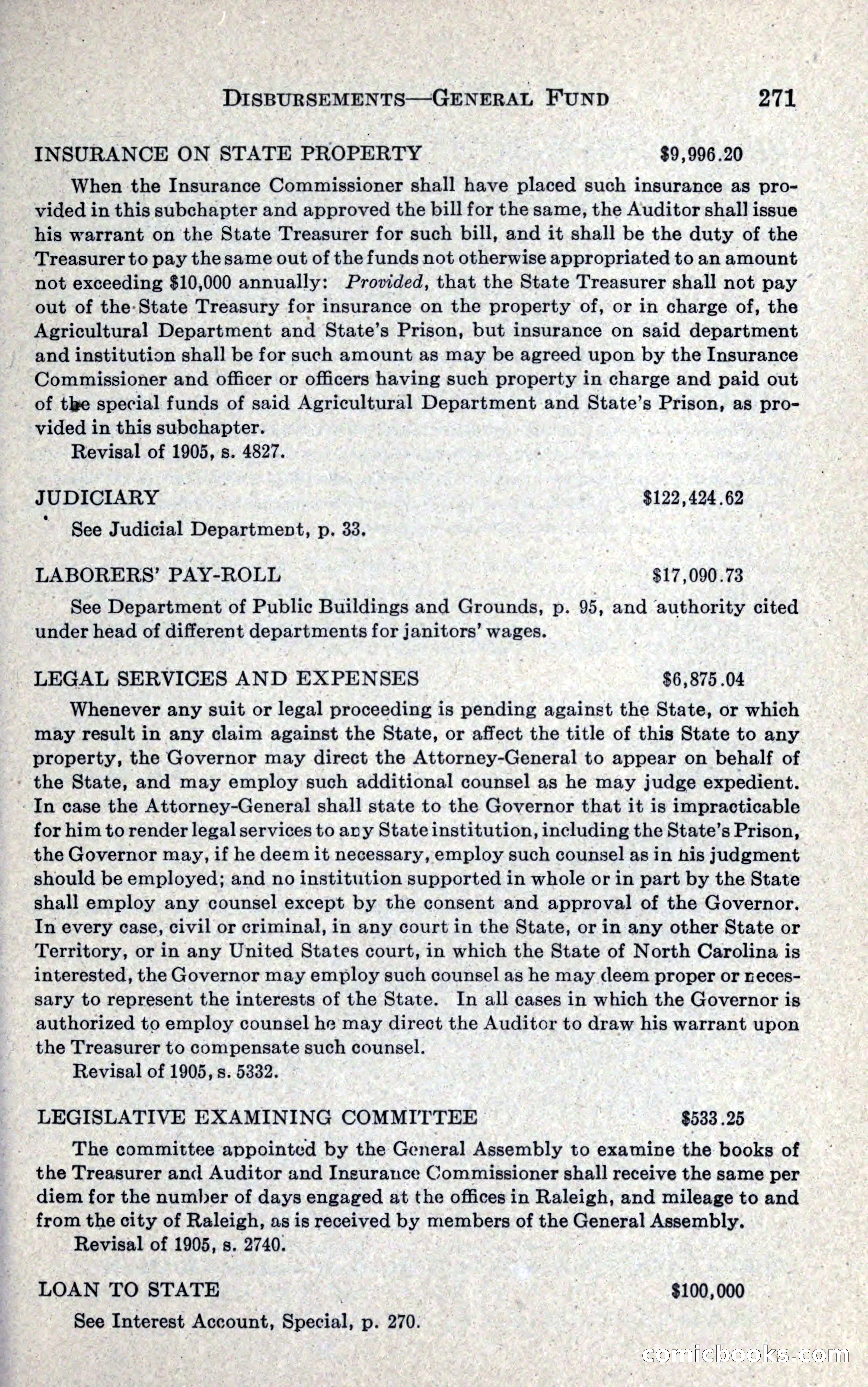 North Carolina Blue Book — page 283 of 327