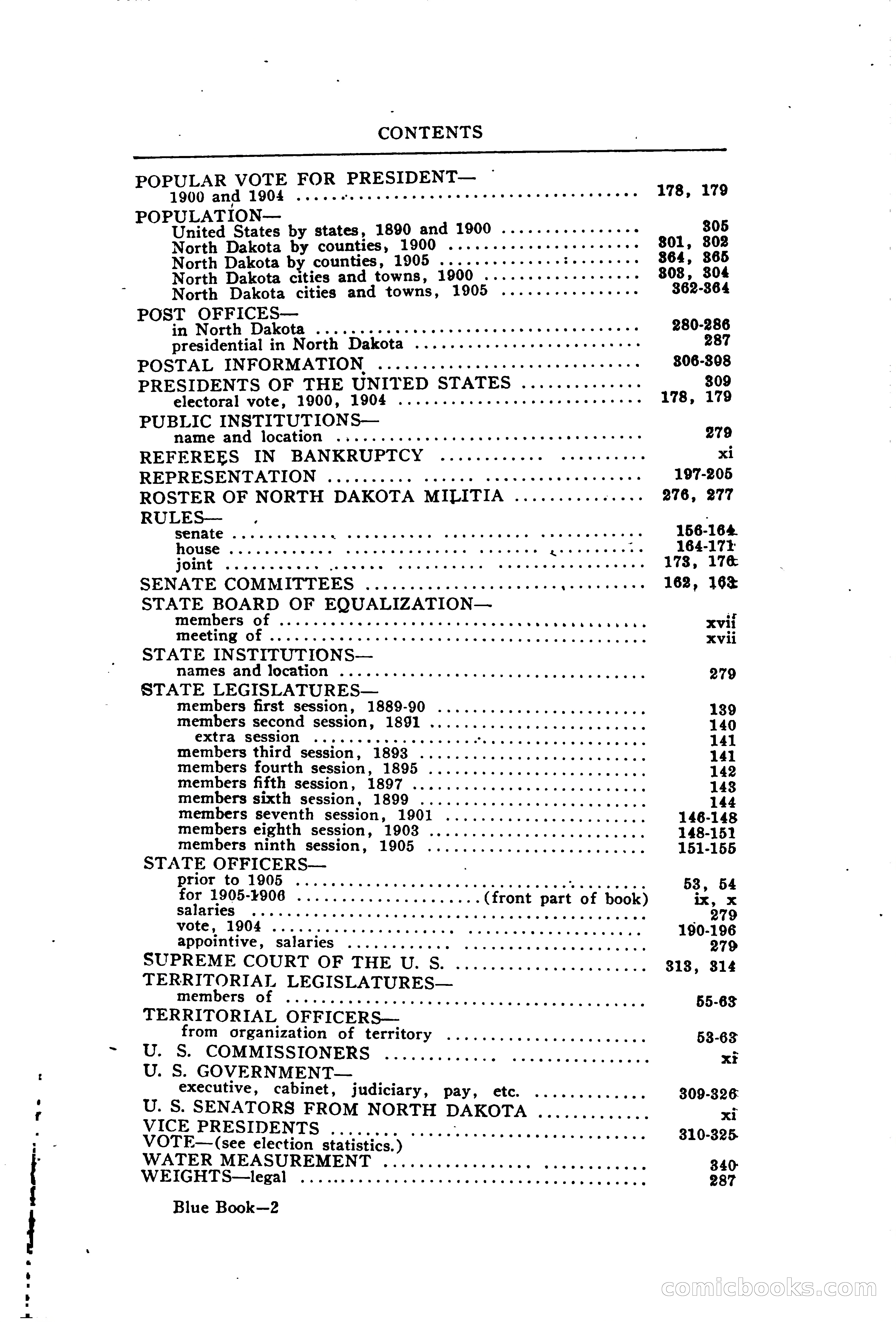 North Dakota Blue Book — page 14 of 394