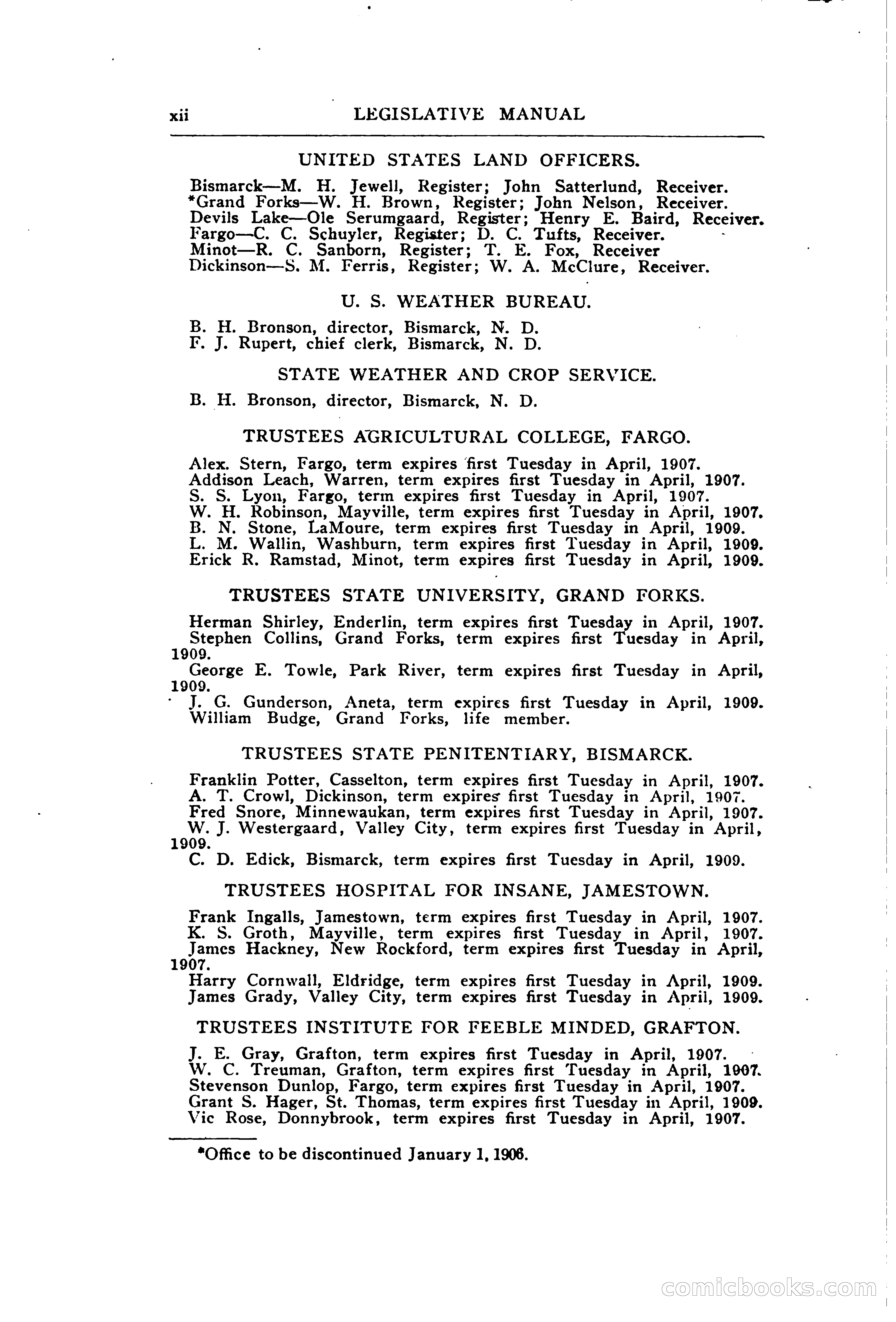 North Dakota Blue Book — page 21 of 394
