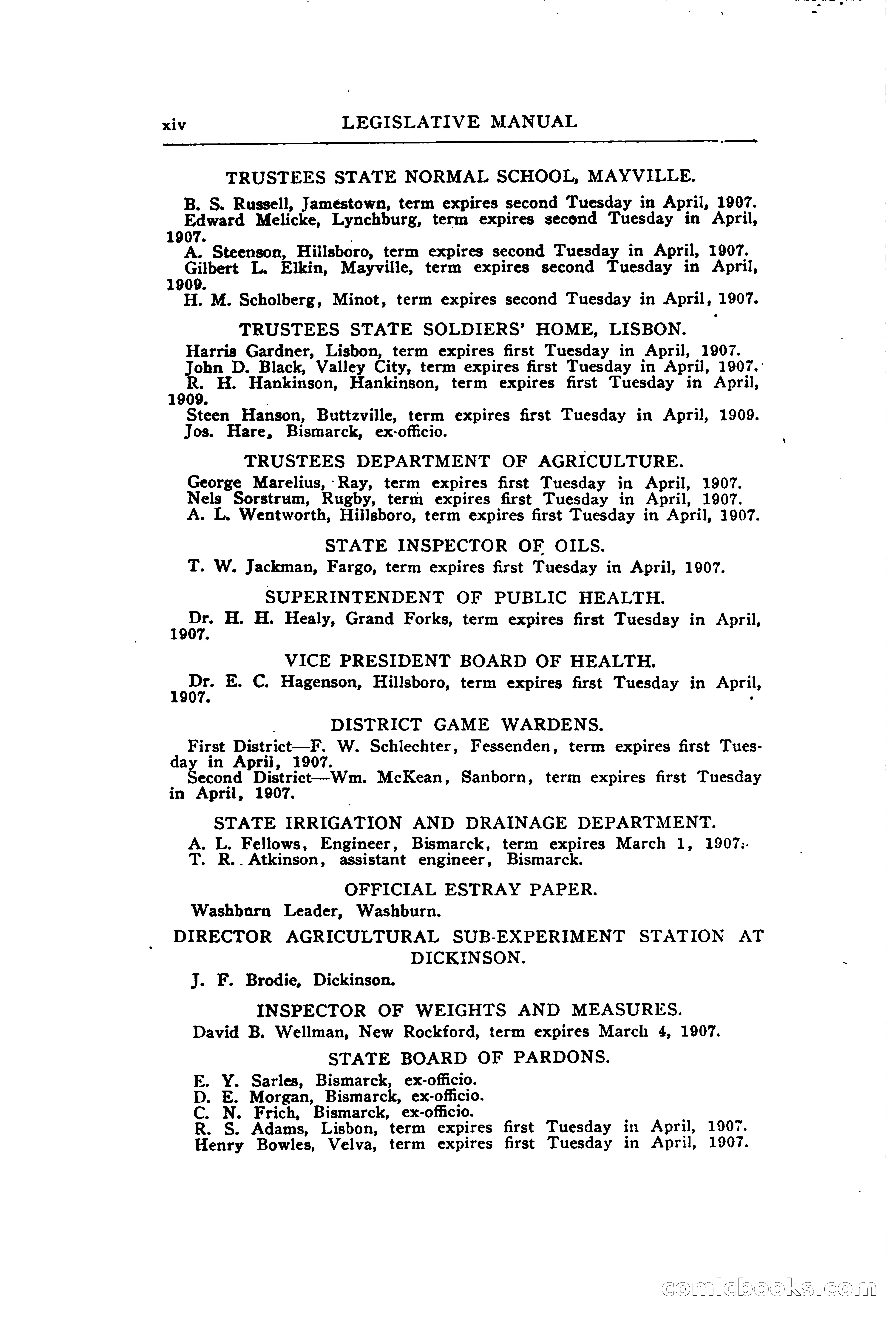 North Dakota Blue Book — page 23 of 394