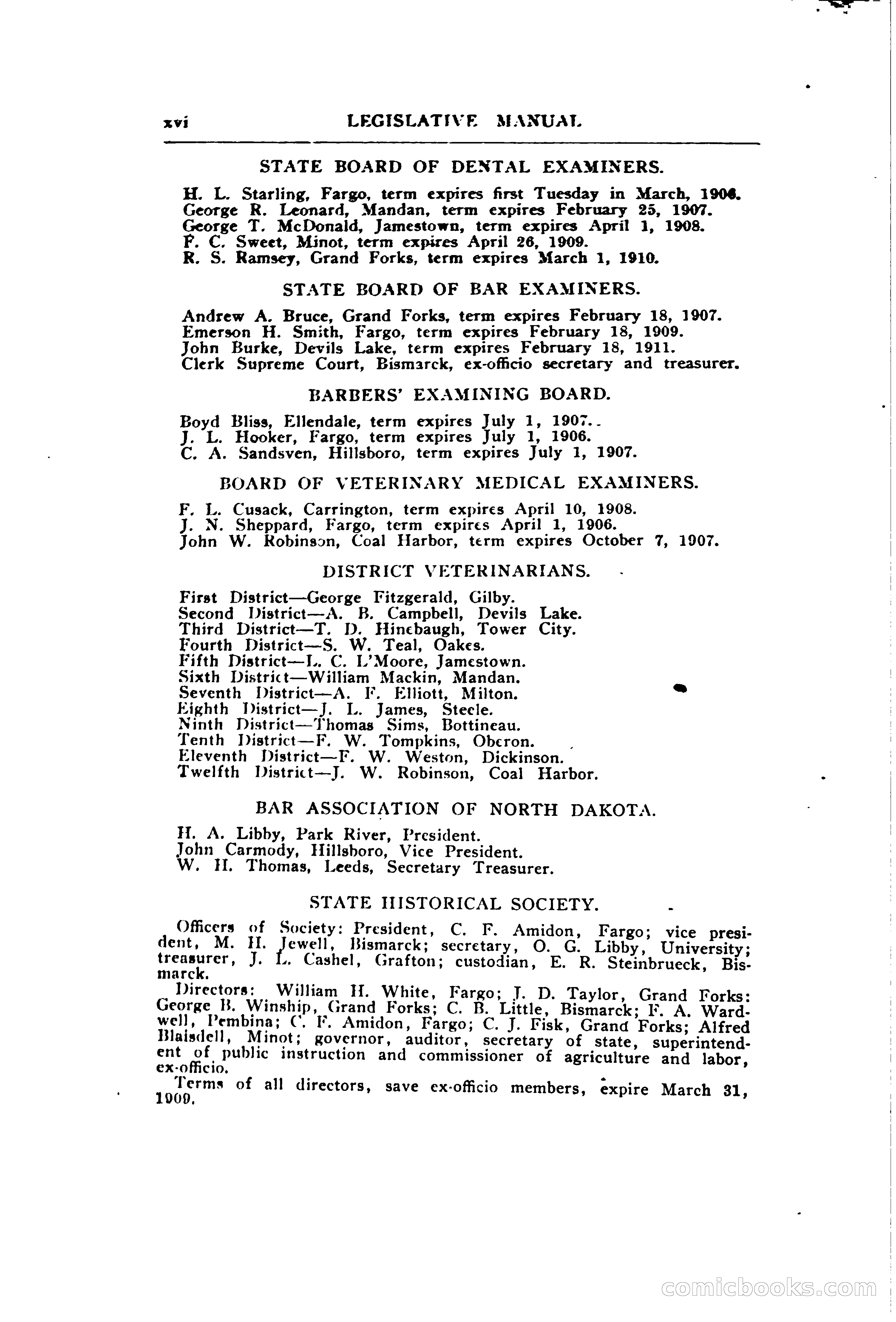 North Dakota Blue Book — page 25 of 394