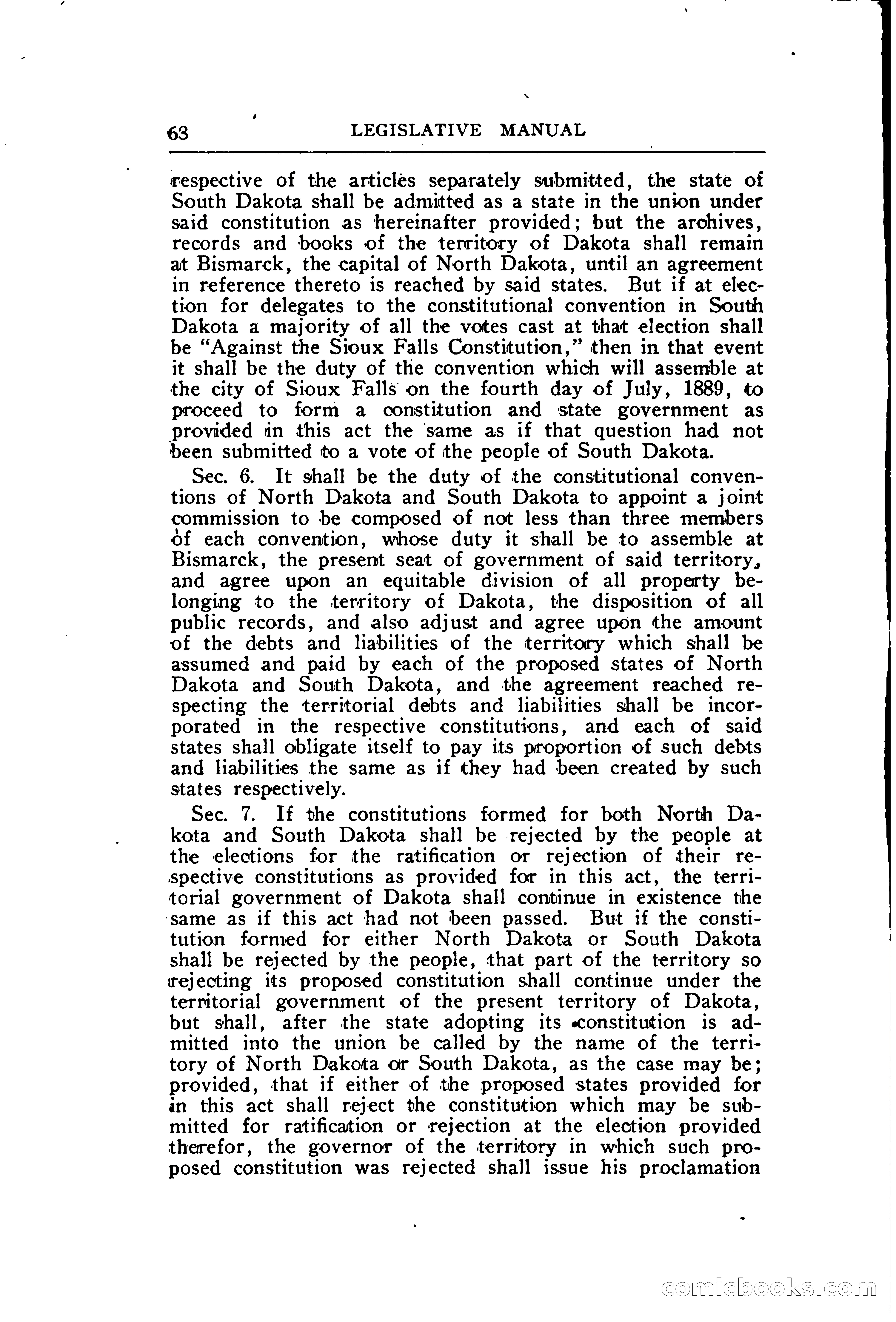 North Dakota Blue Book — page 109 of 394