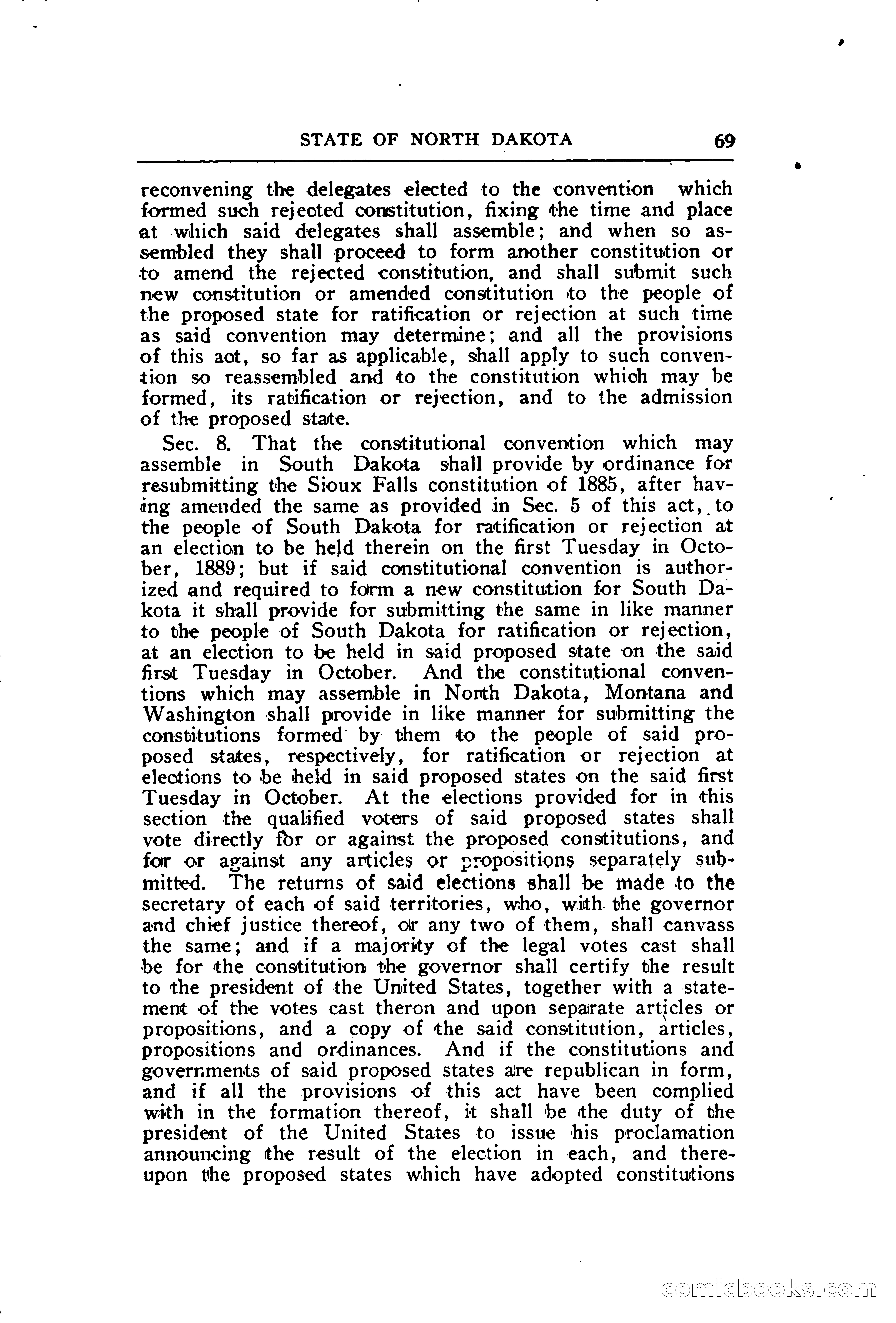 North Dakota Blue Book — page 110 of 394