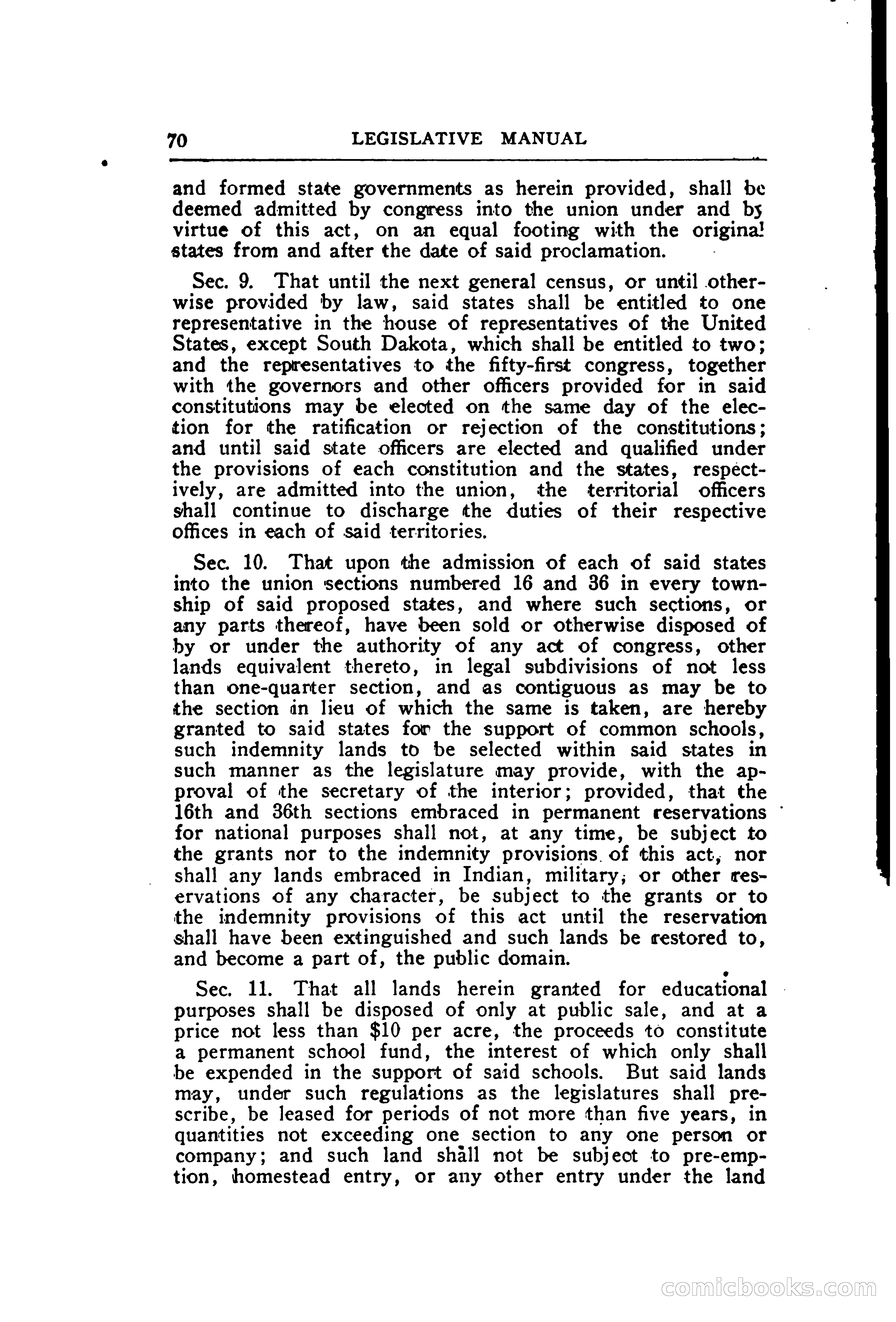 North Dakota Blue Book — page 111 of 394