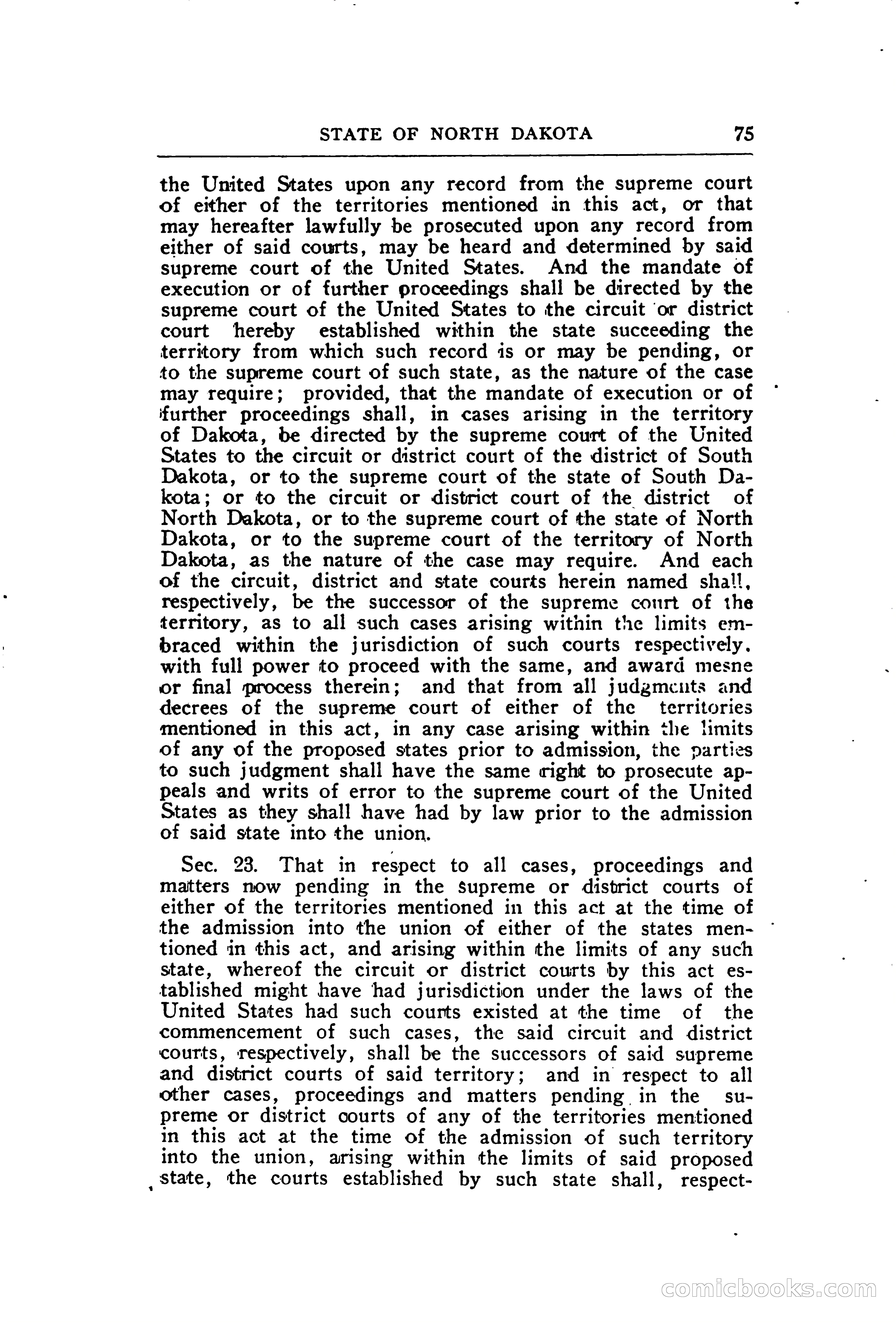 North Dakota Blue Book — page 116 of 394