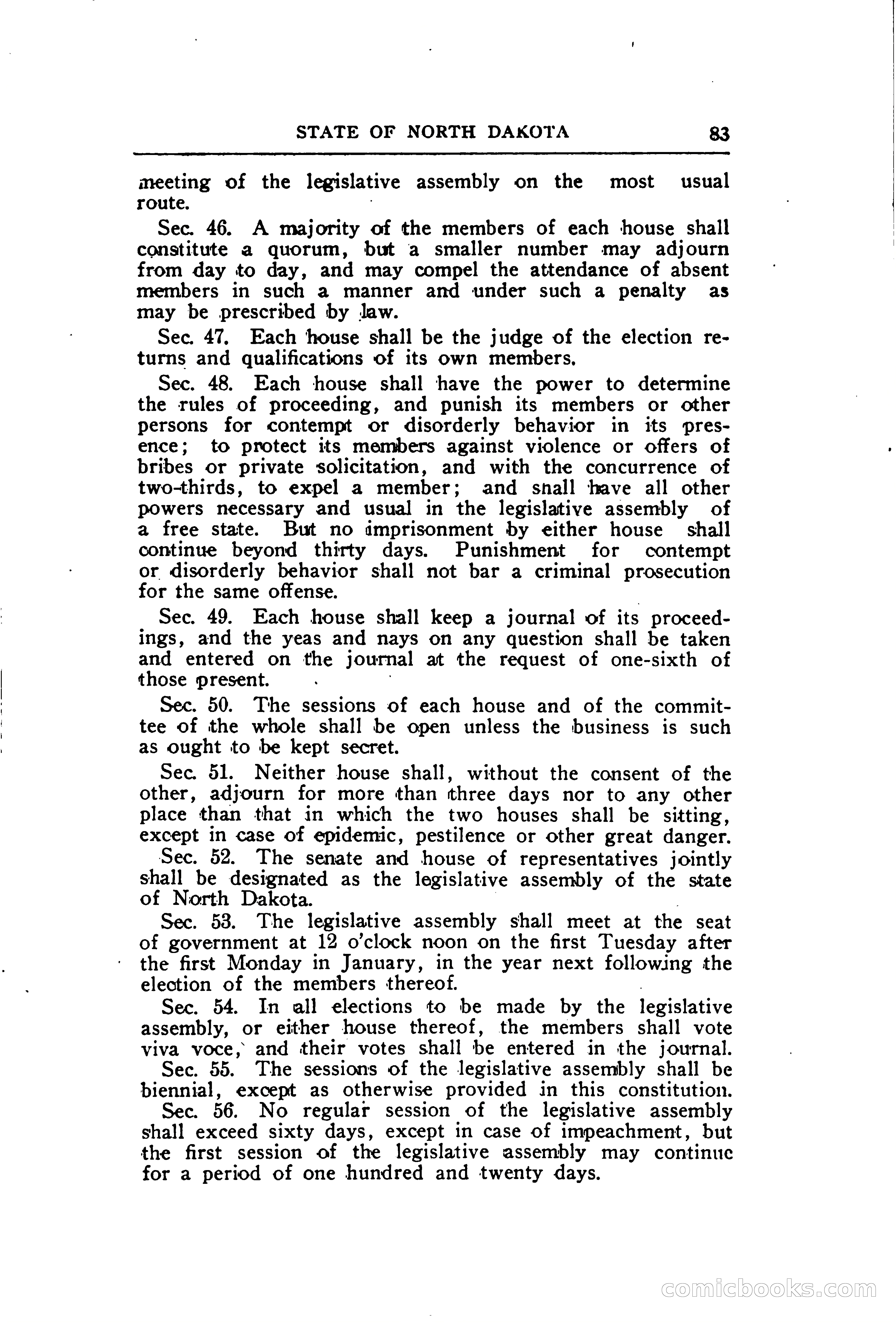 North Dakota Blue Book — page 124 of 394