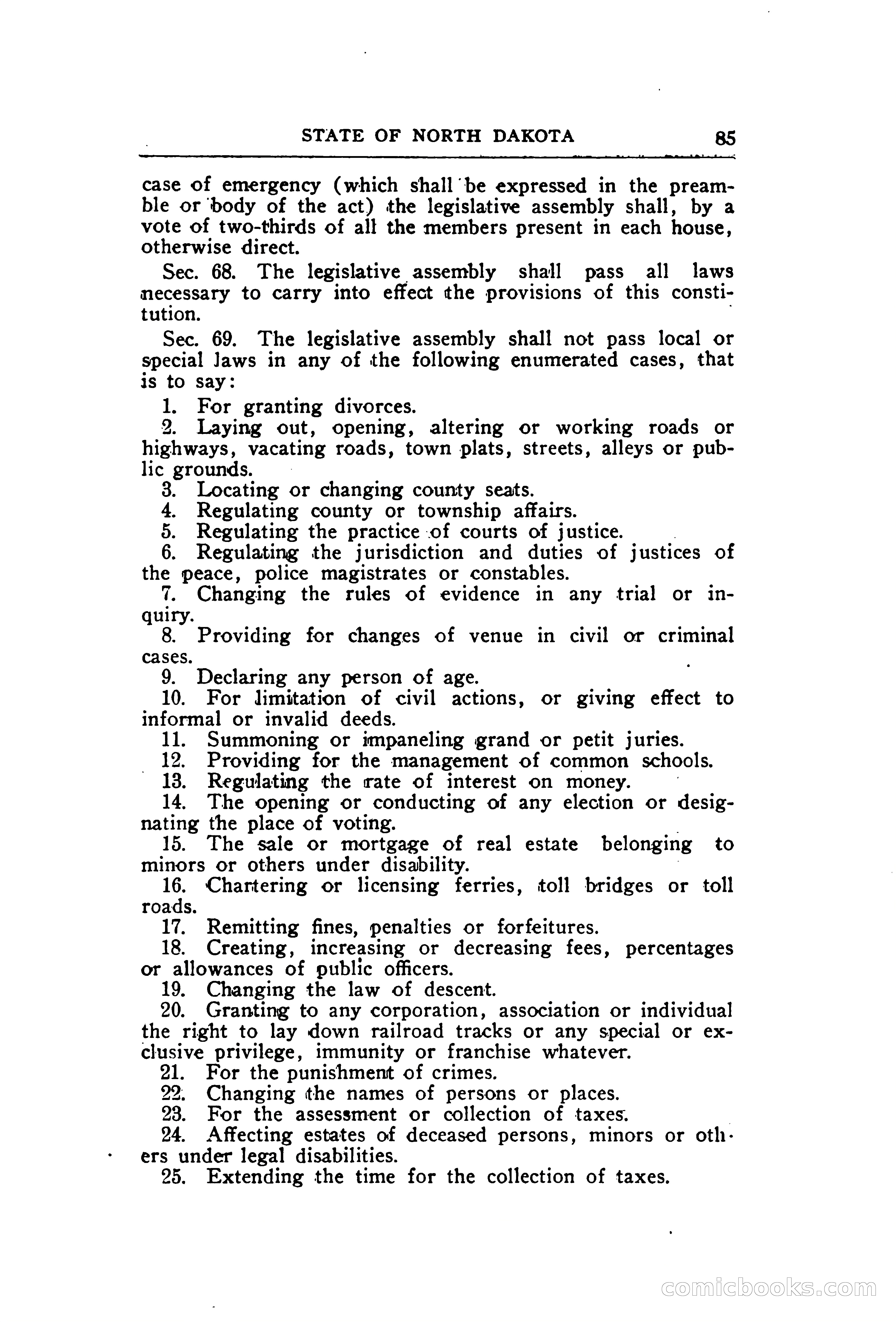 North Dakota Blue Book — page 126 of 394