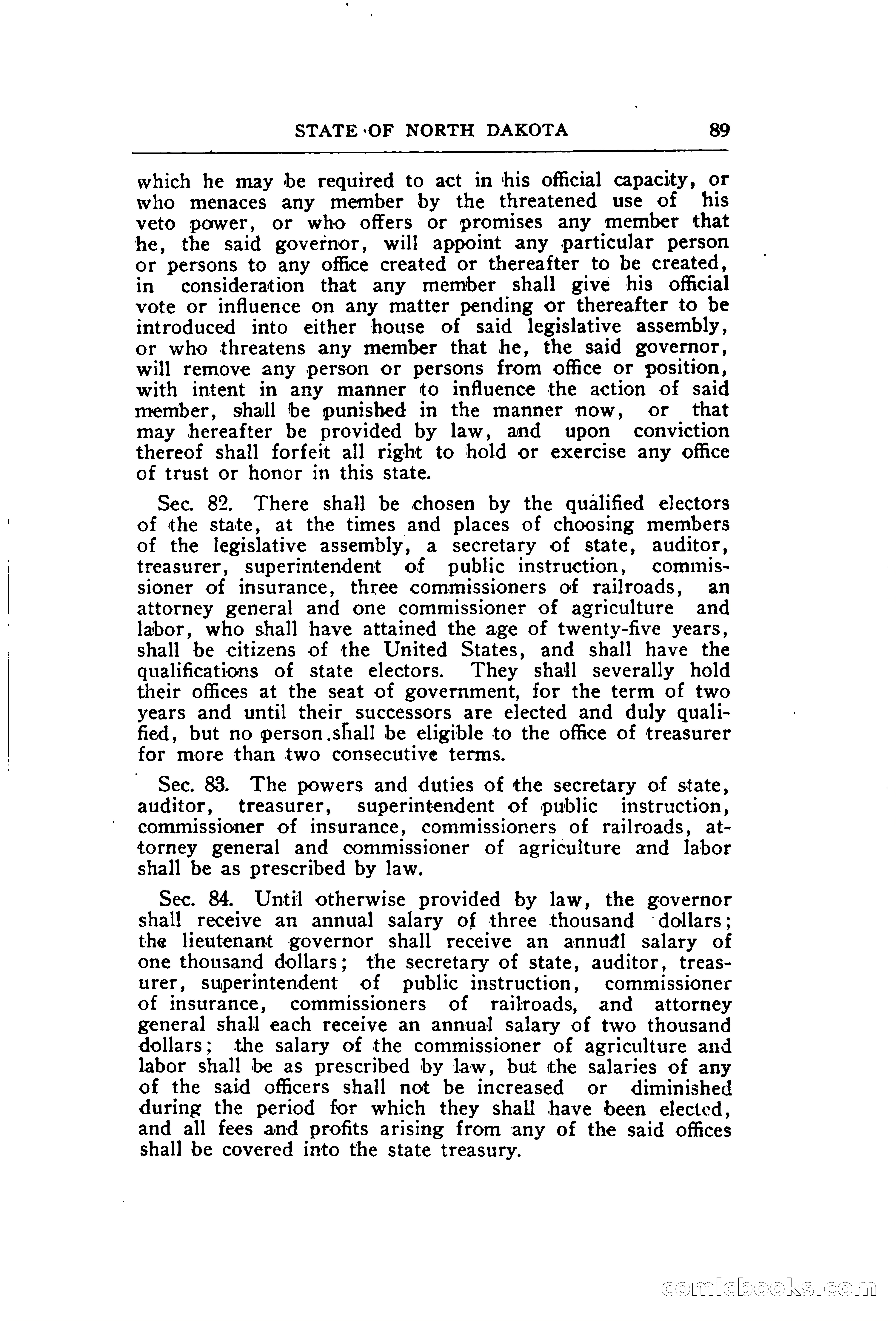 North Dakota Blue Book — page 130 of 394