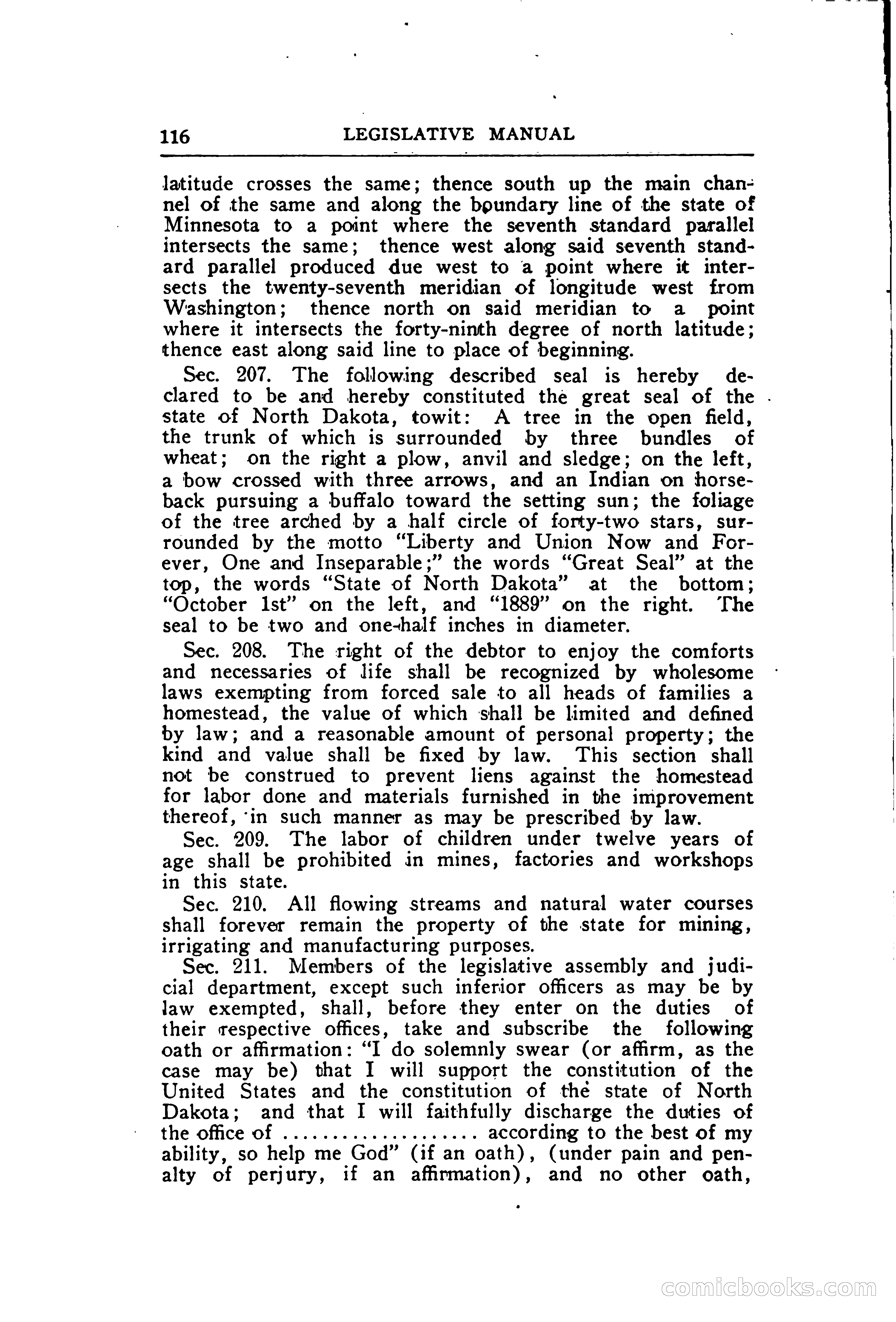North Dakota Blue Book — page 157 of 394