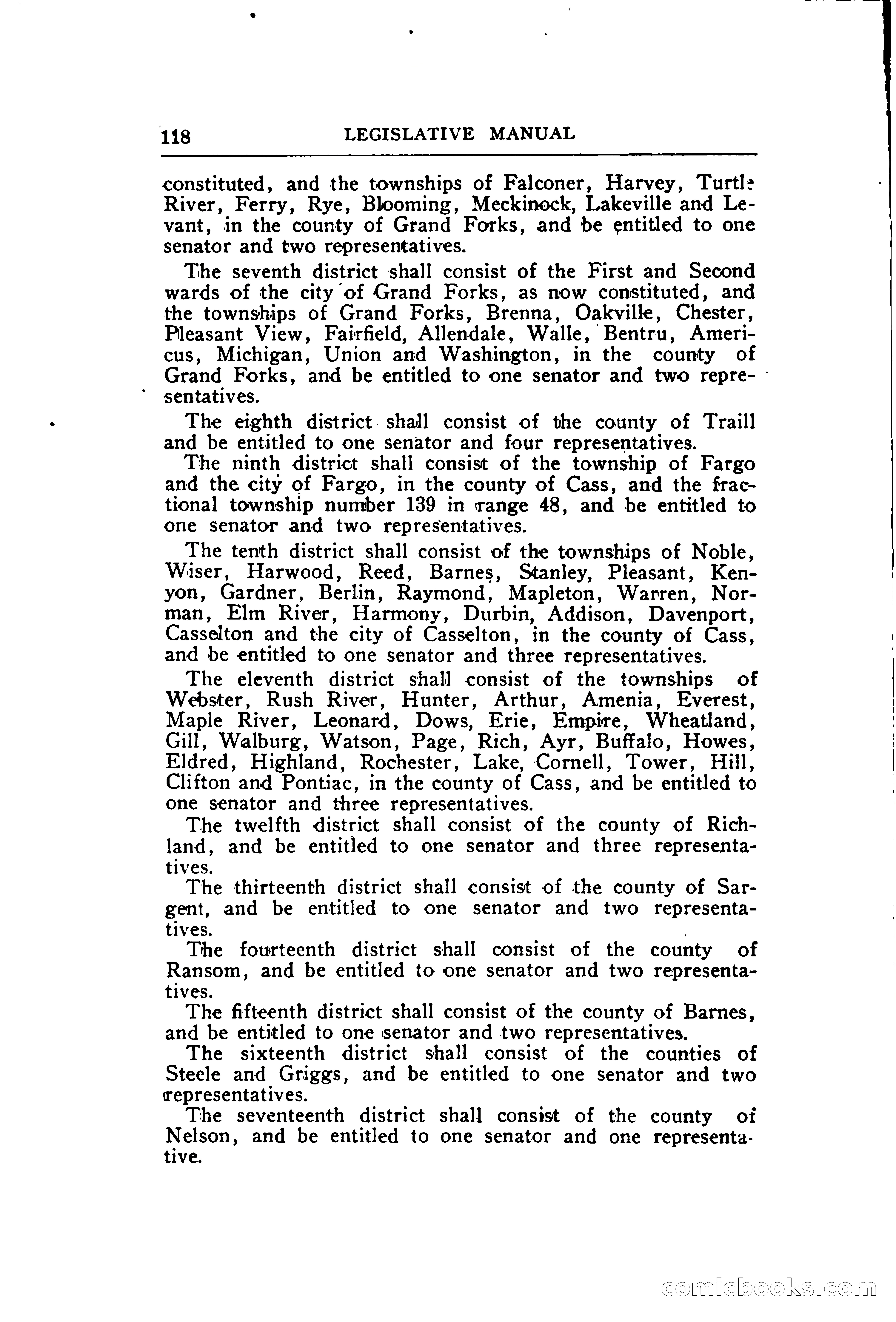 North Dakota Blue Book — page 159 of 394