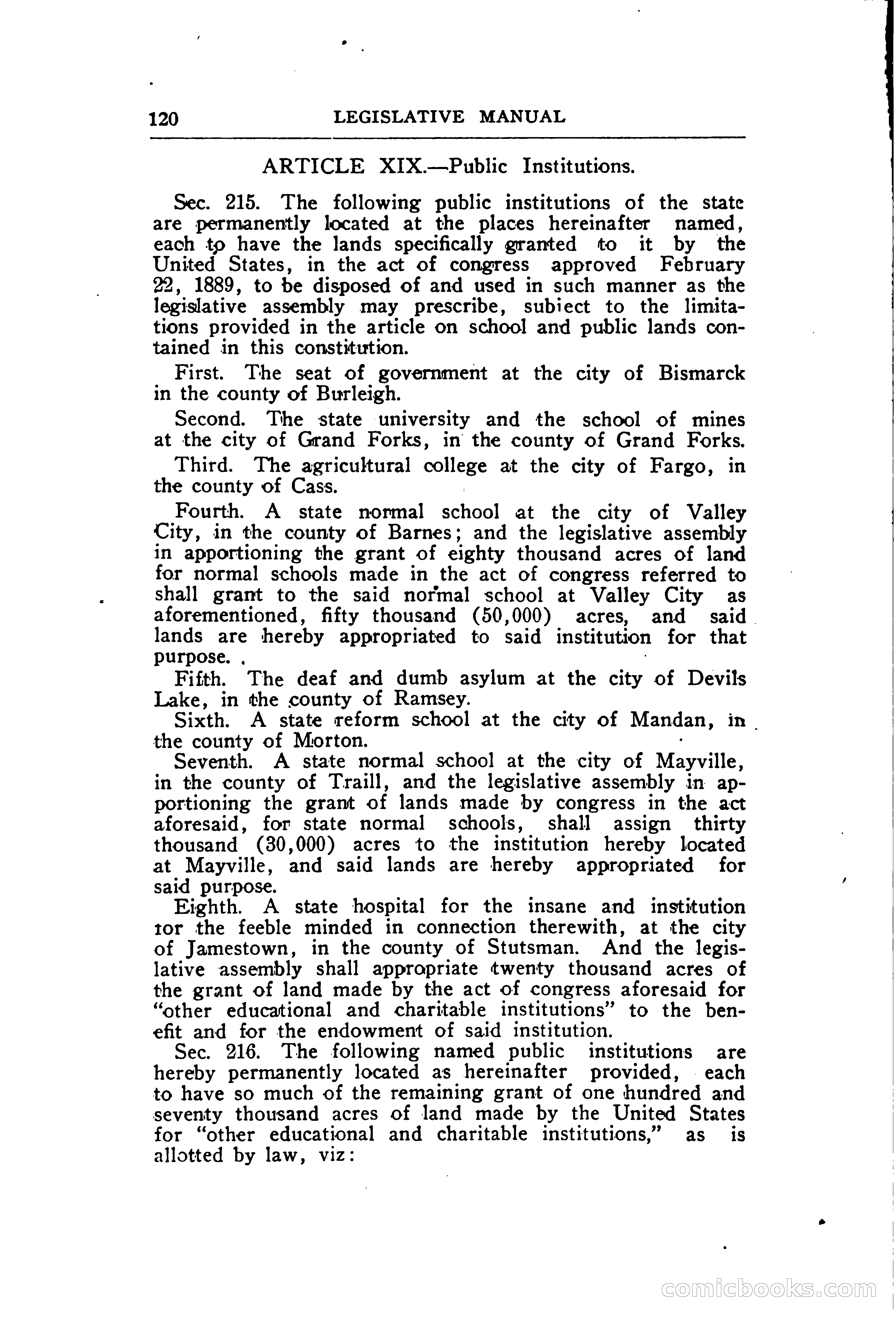 North Dakota Blue Book — page 161 of 394