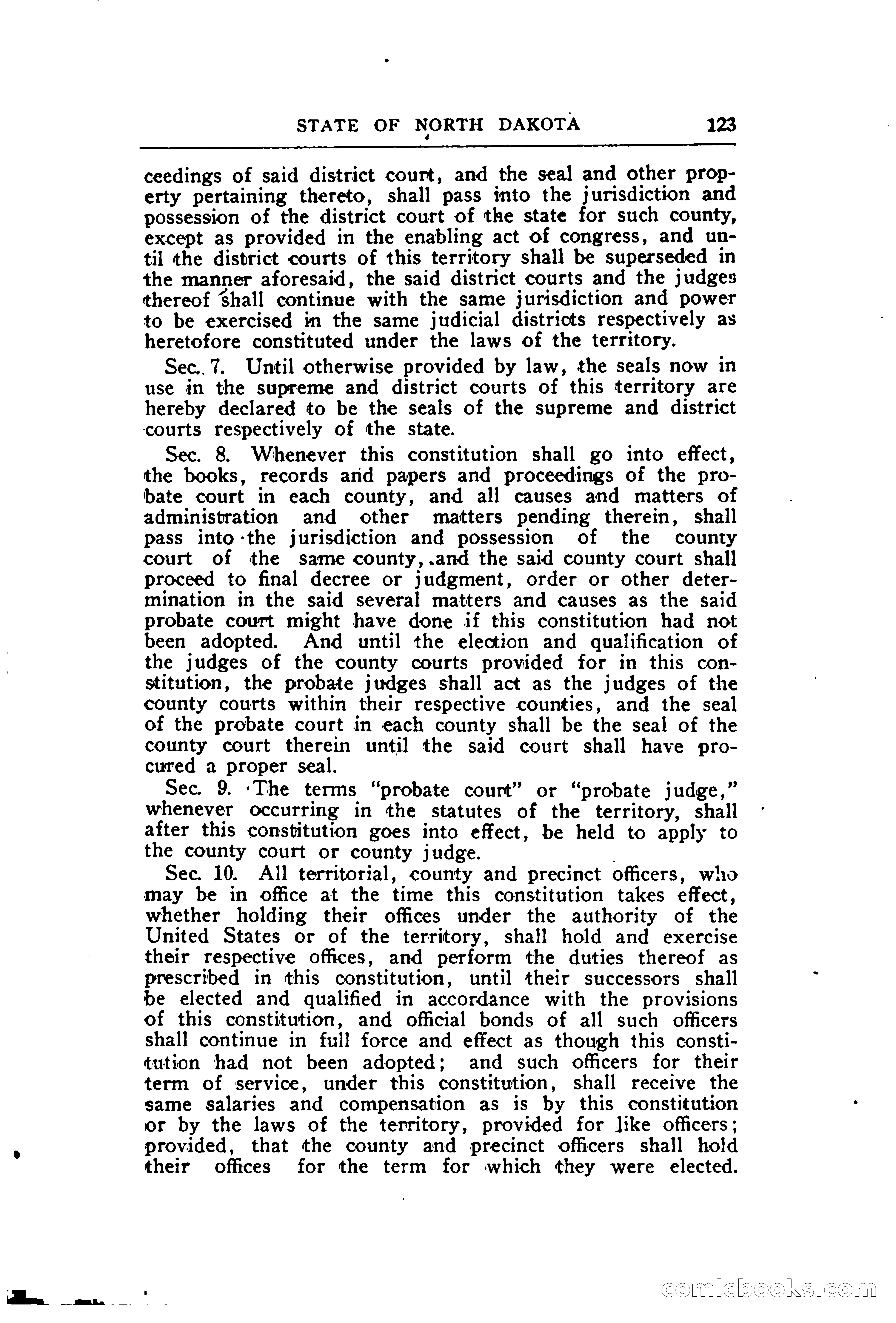 North Dakota Blue Book — page 164 of 394