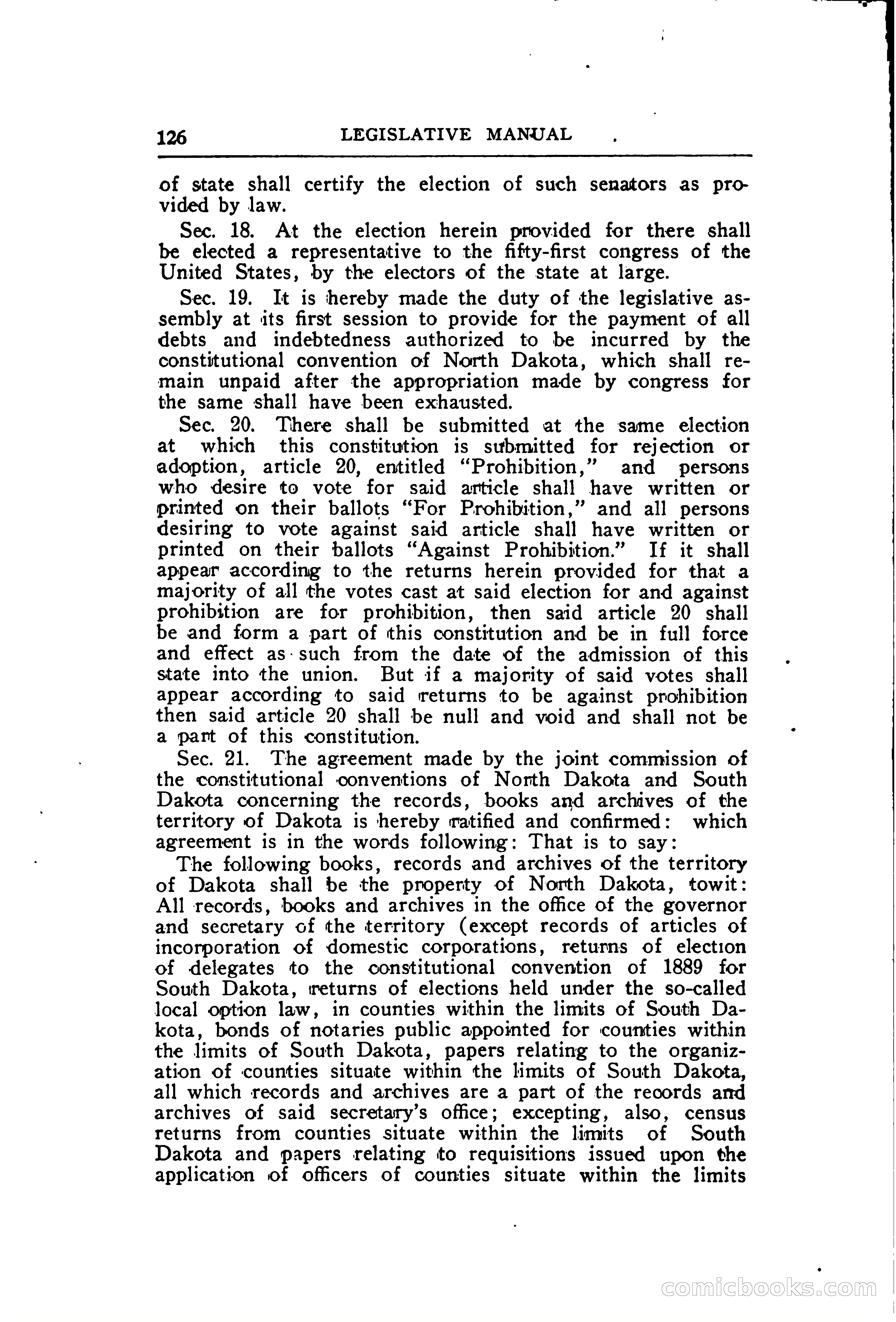 North Dakota Blue Book — page 167 of 394