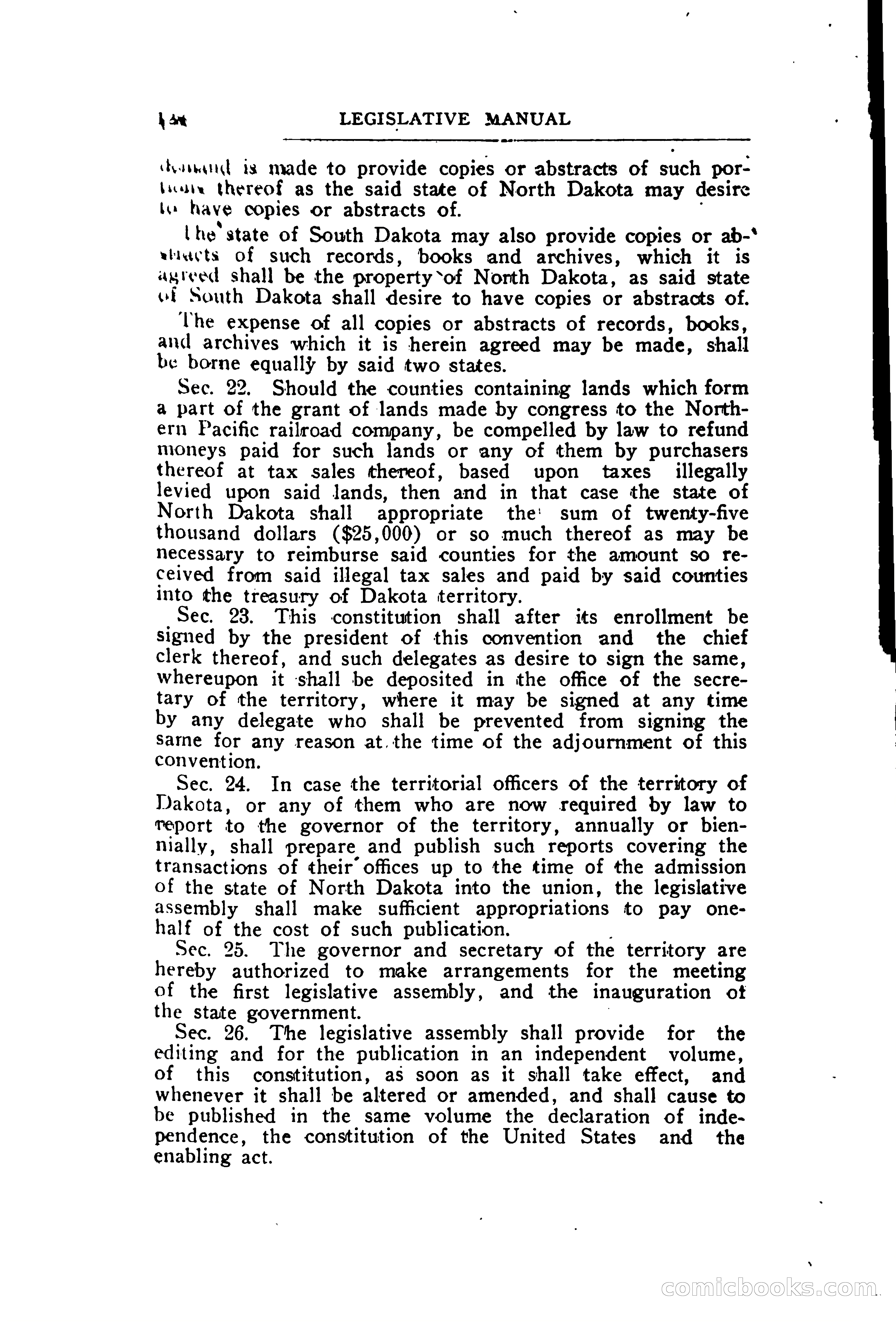 North Dakota Blue Book — page 169 of 394