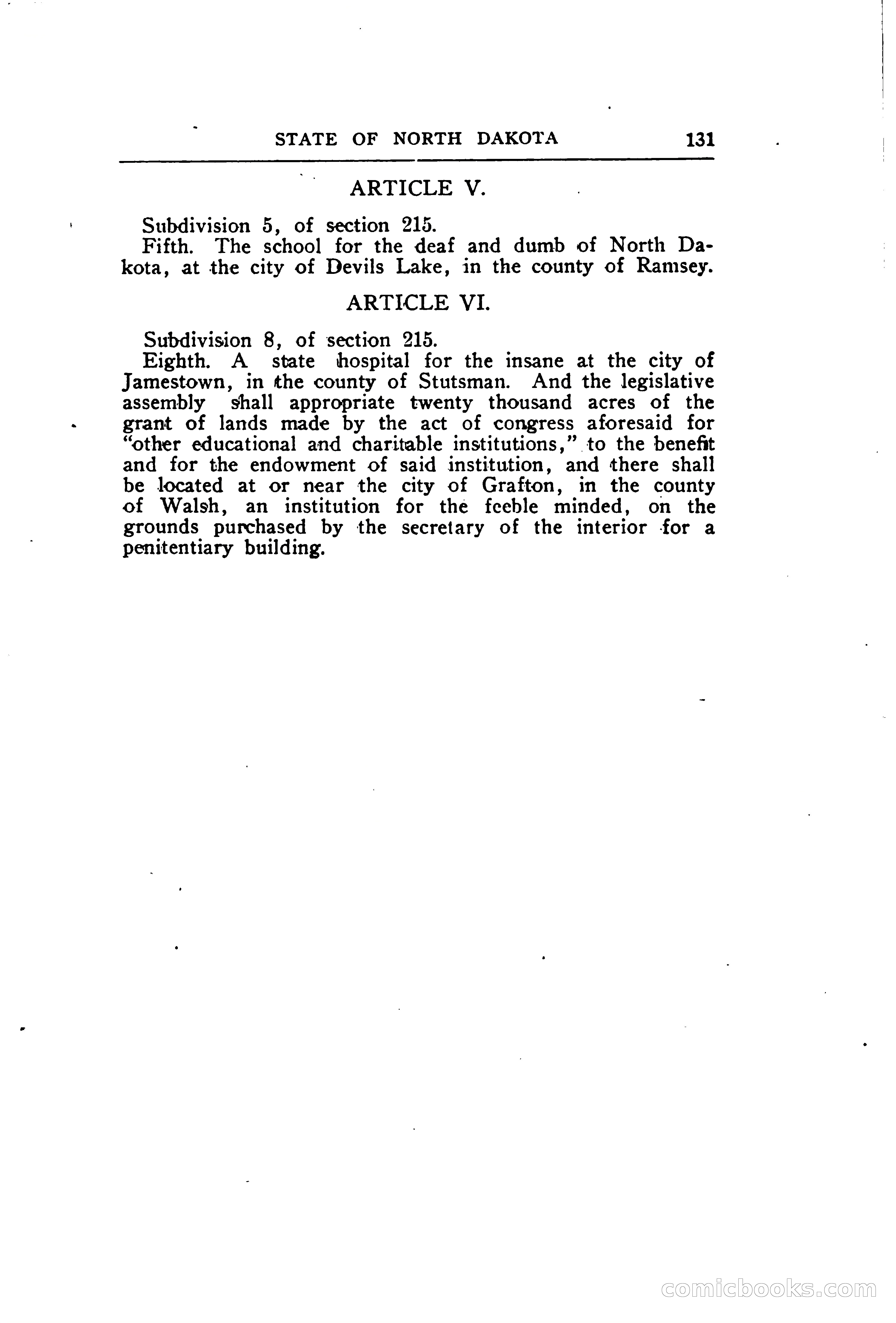 North Dakota Blue Book — page 172 of 394
