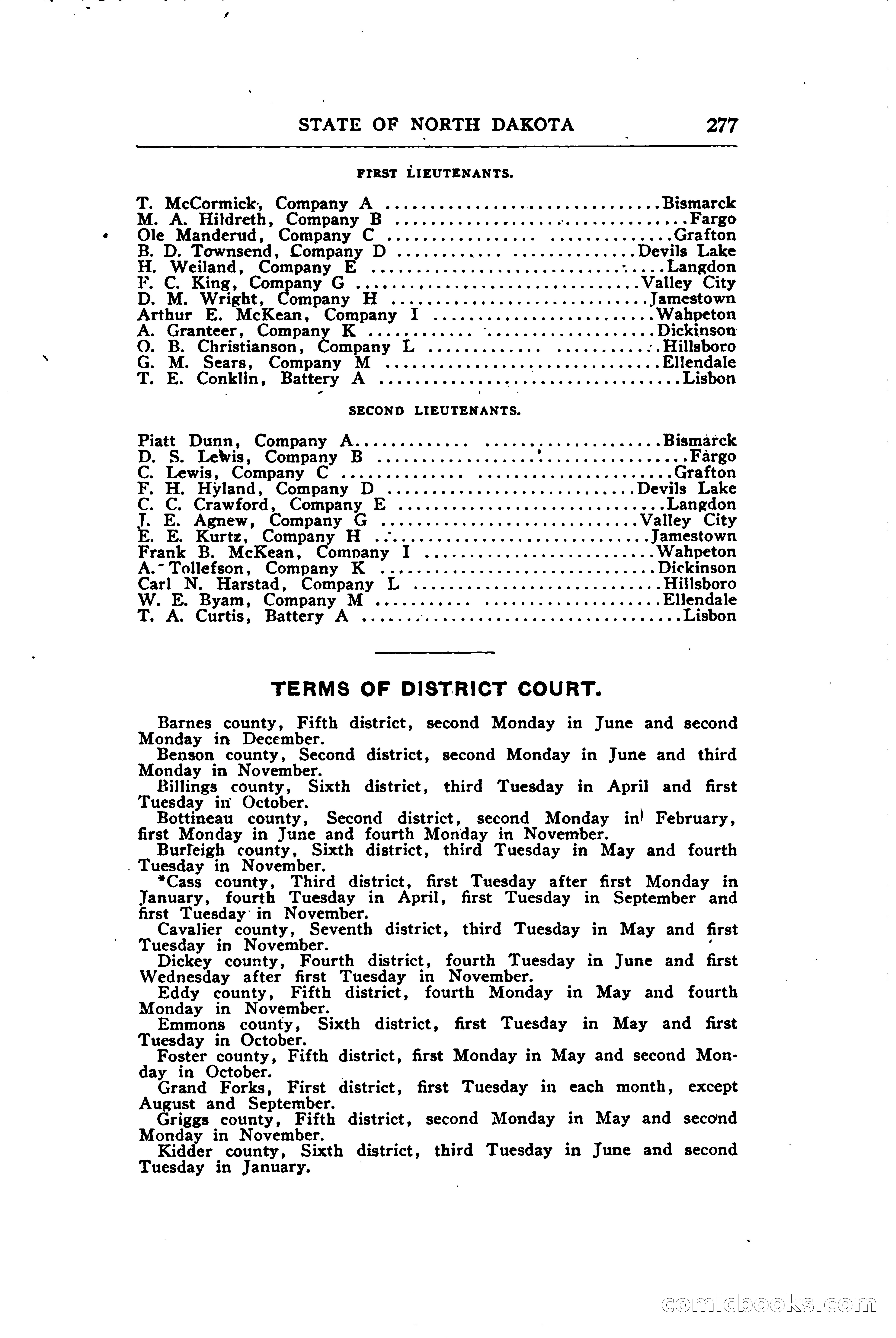 North Dakota Blue Book — page 336 of 394