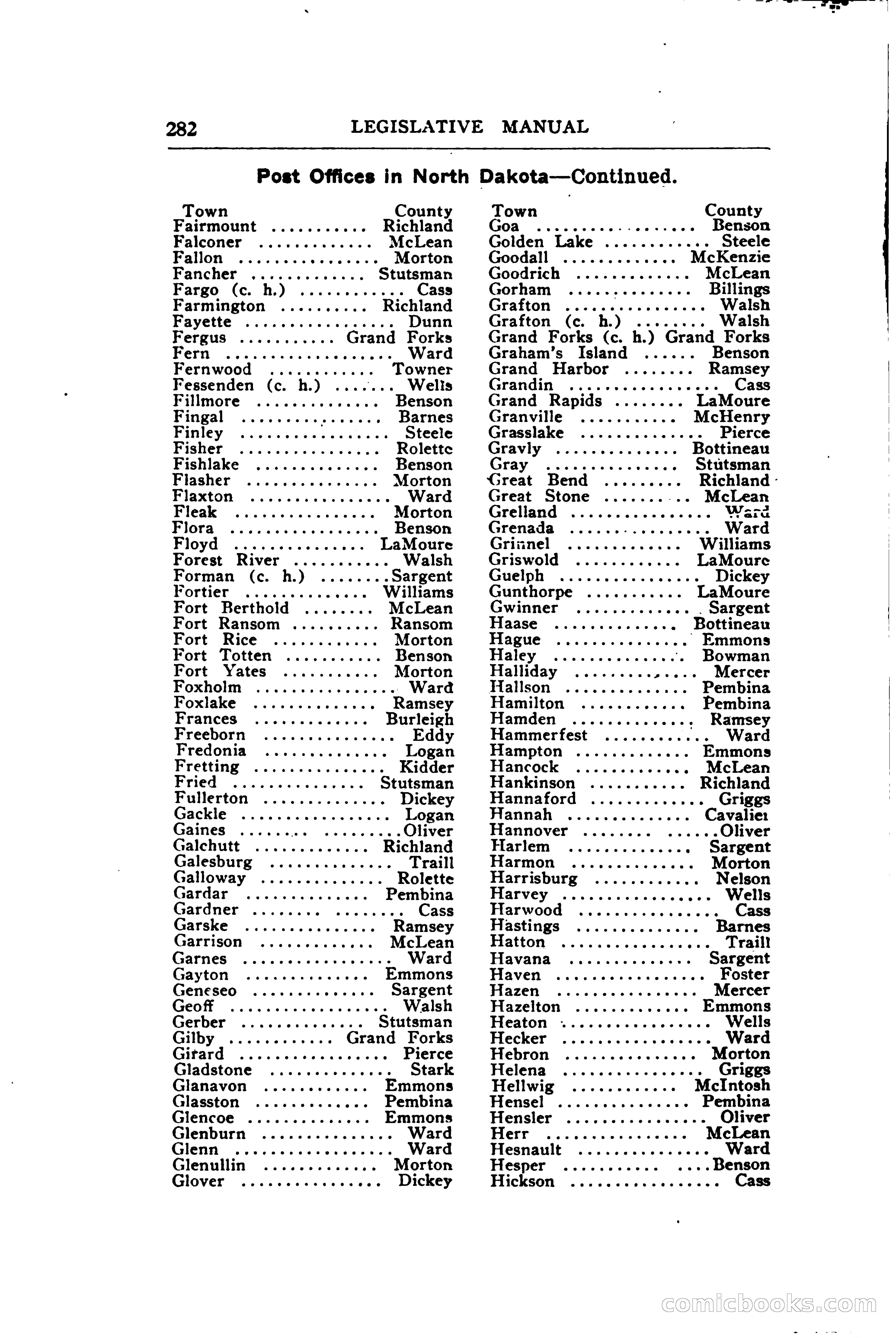 North Dakota Blue Book — page 341 of 394
