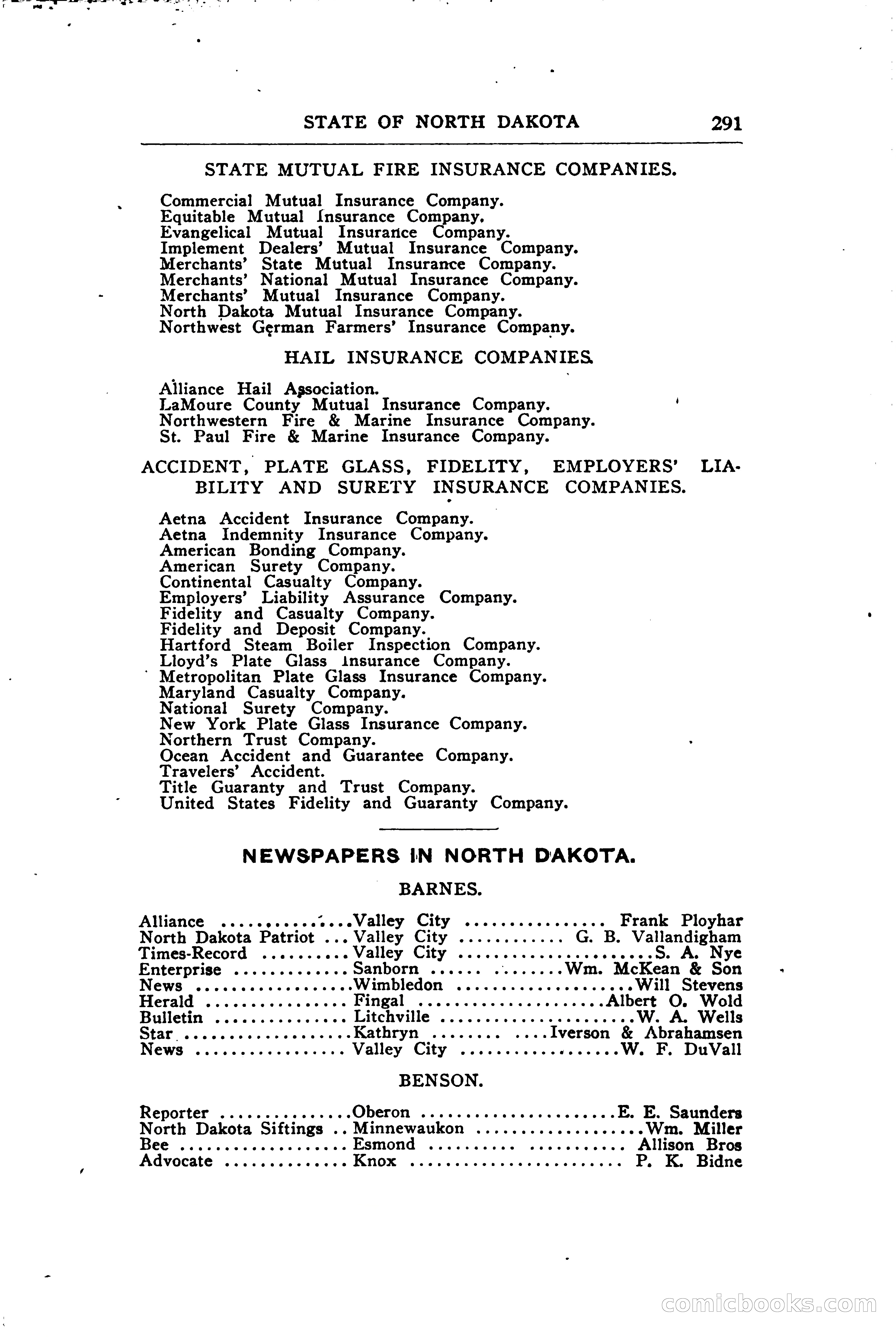 North Dakota Blue Book — page 350 of 394