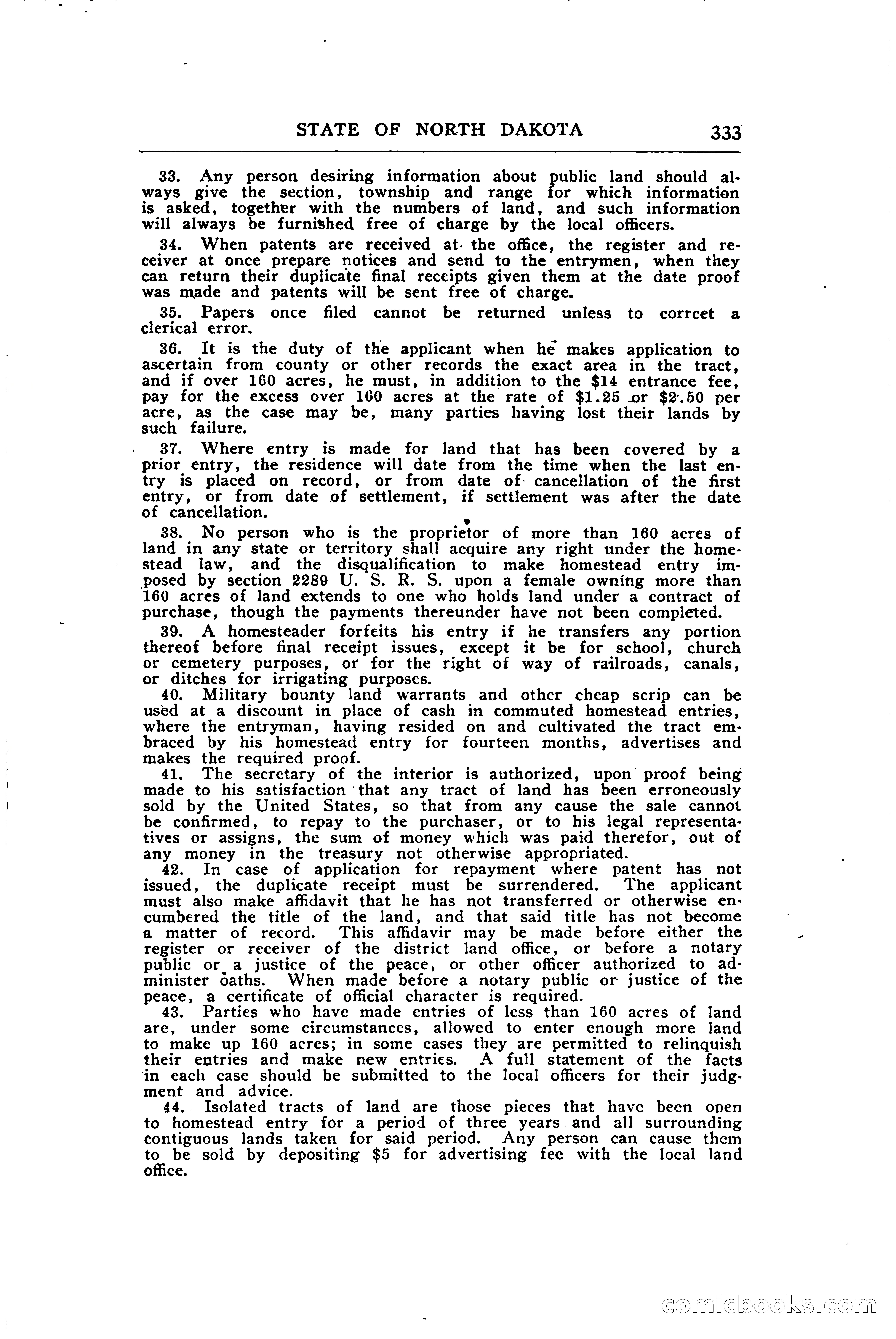 North Dakota Blue Book — page 392 of 394