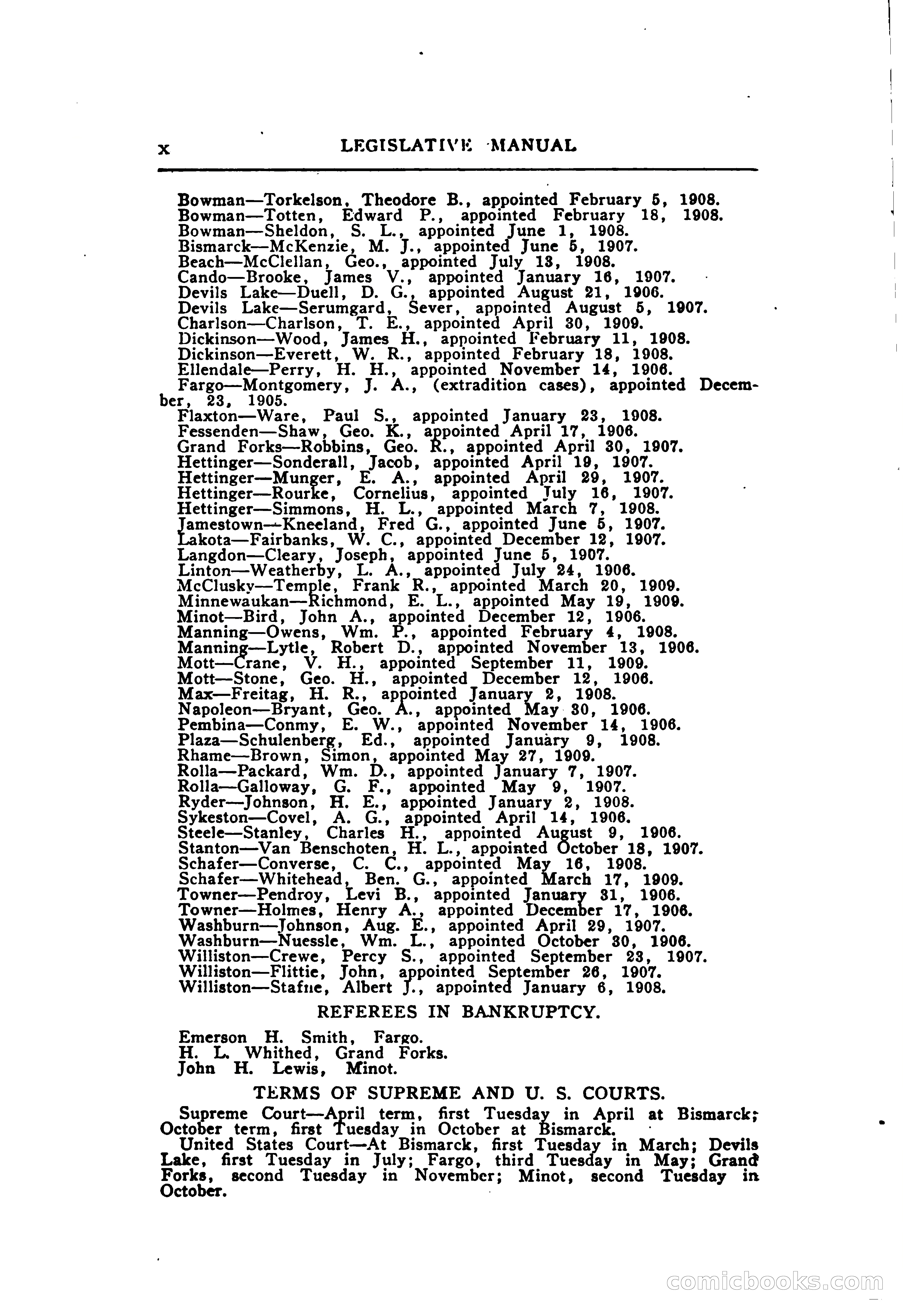 North Dakota Blue Book — page 15 of 395