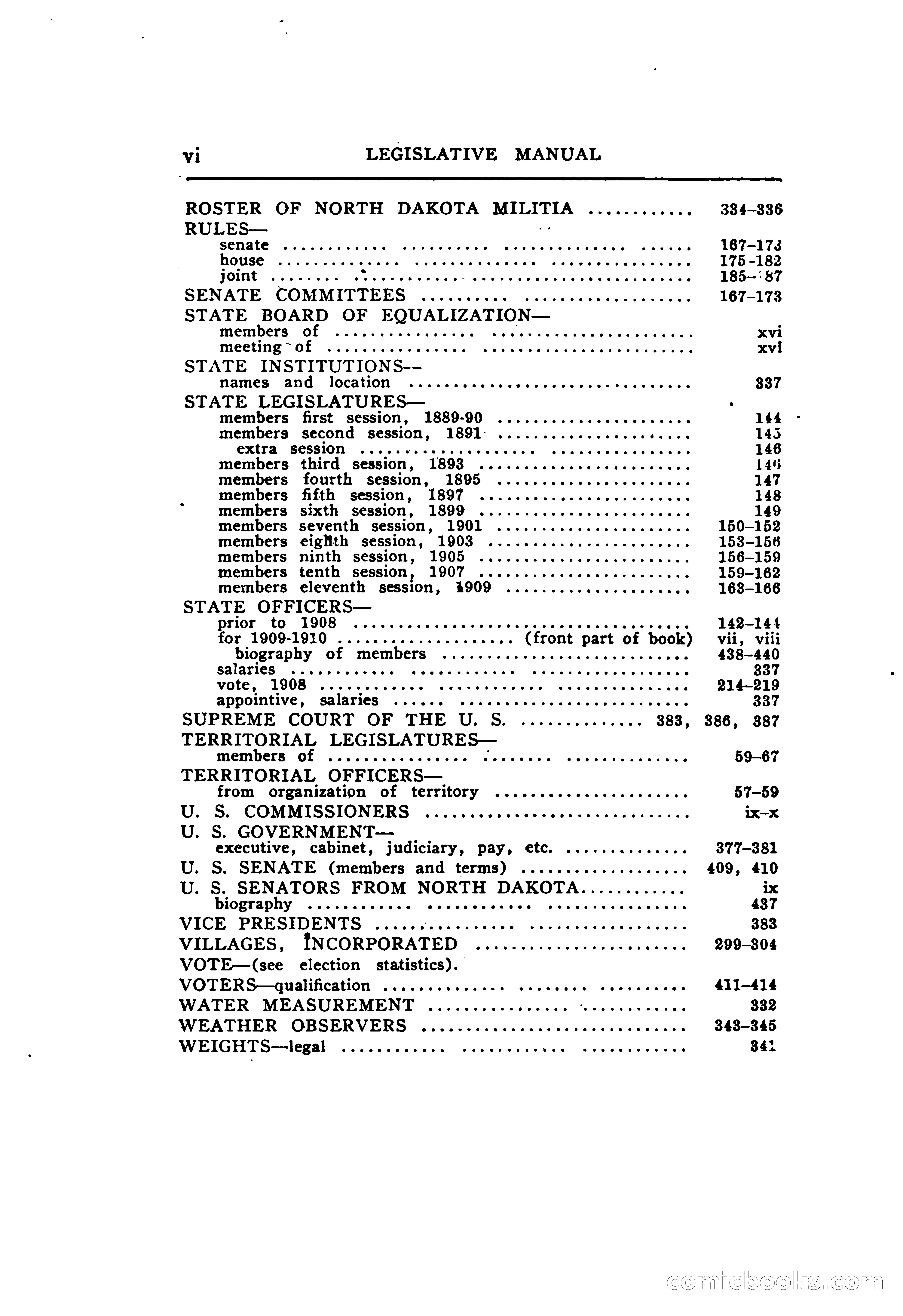 North Dakota Blue Book — page 21 of 395
