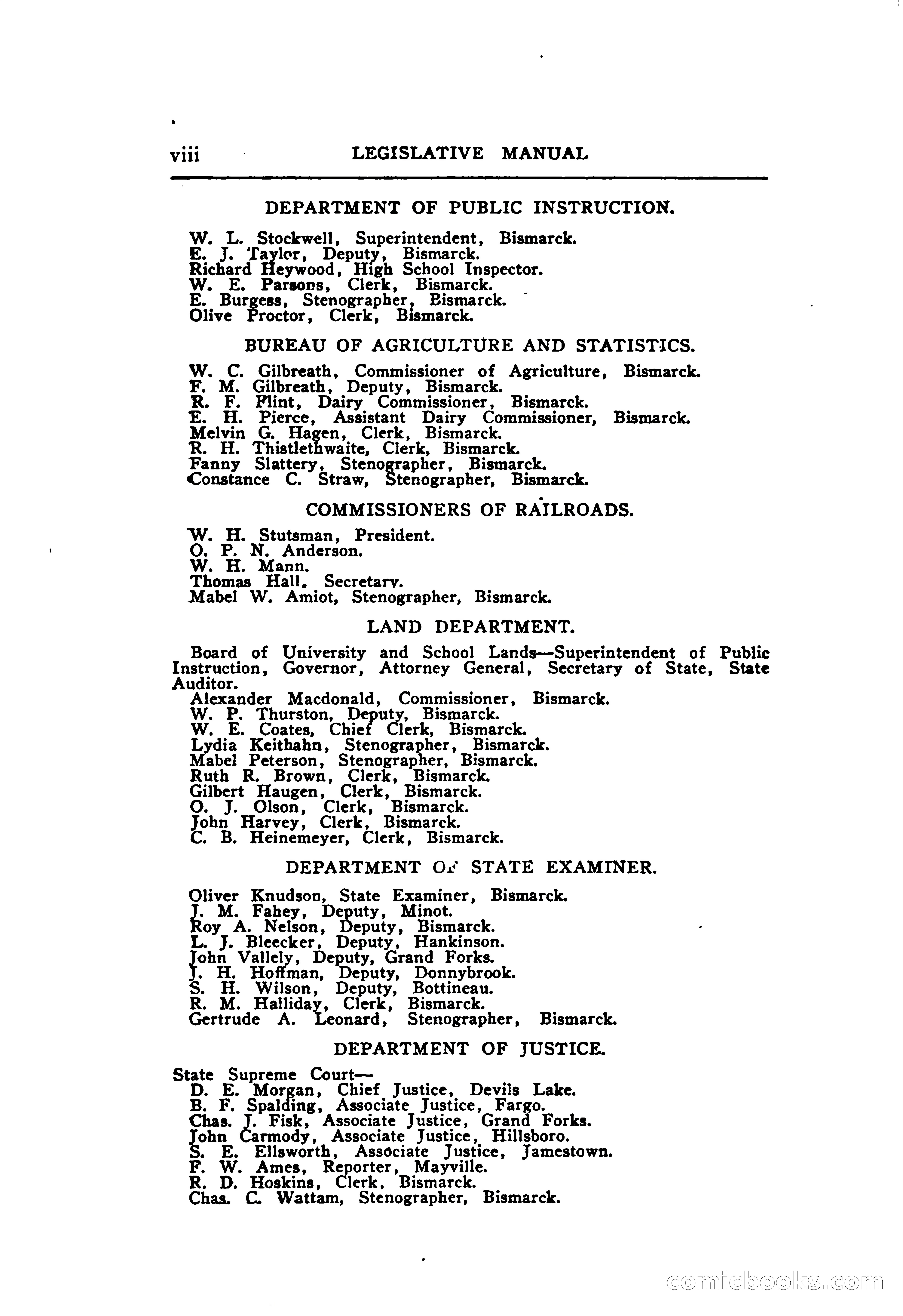 North Dakota Blue Book — page 23 of 395