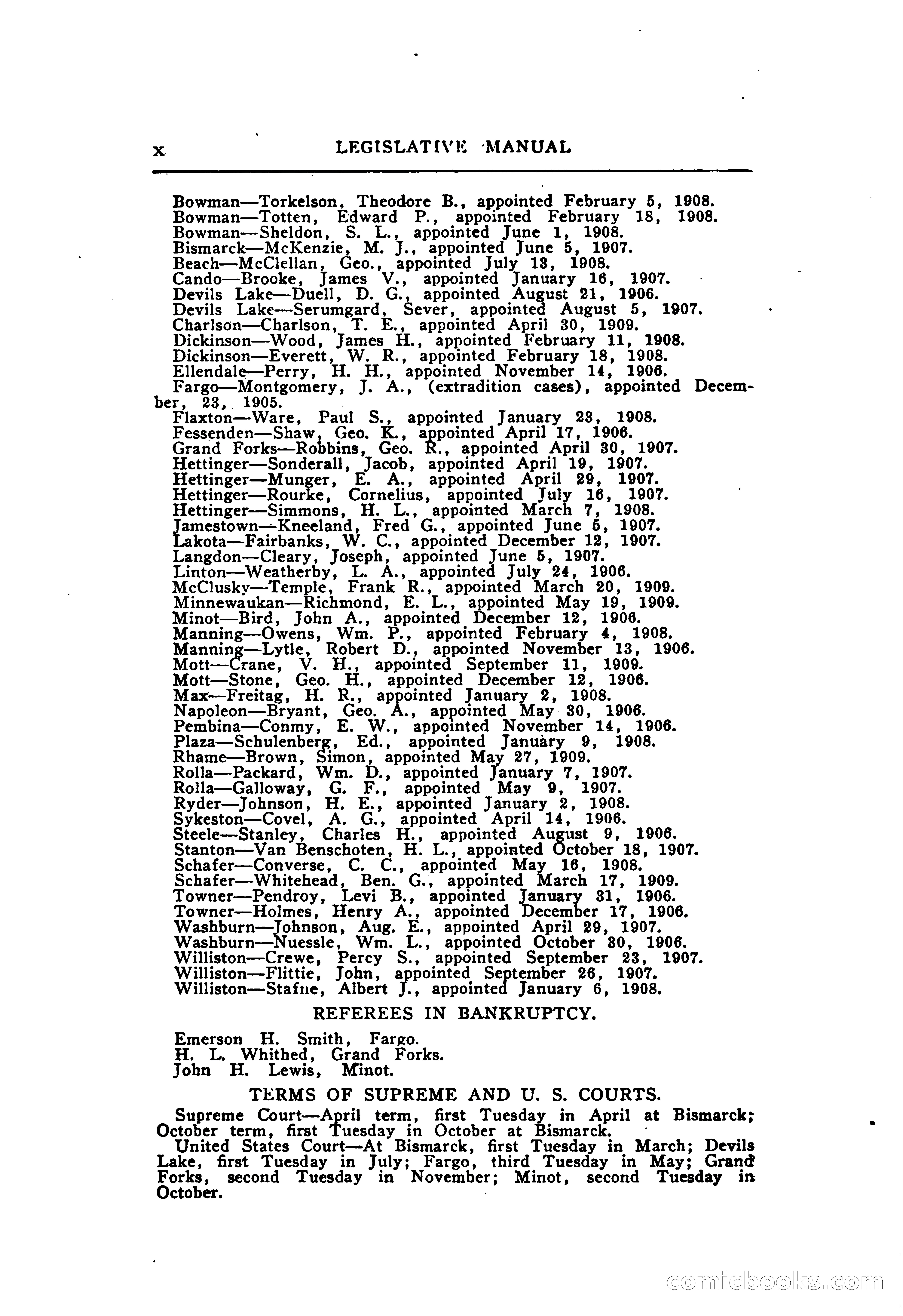 North Dakota Blue Book — page 25 of 395
