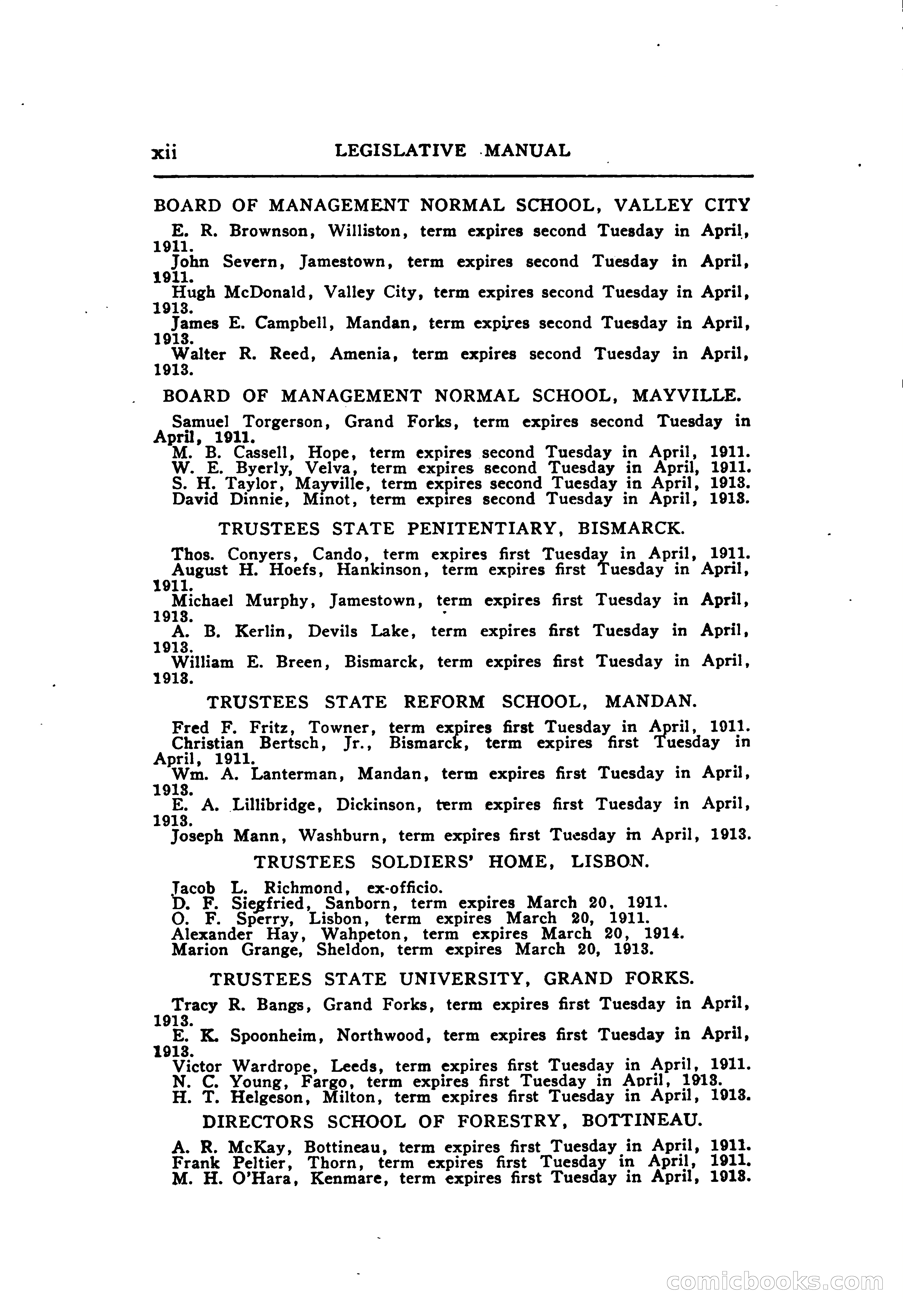 North Dakota Blue Book — page 27 of 395