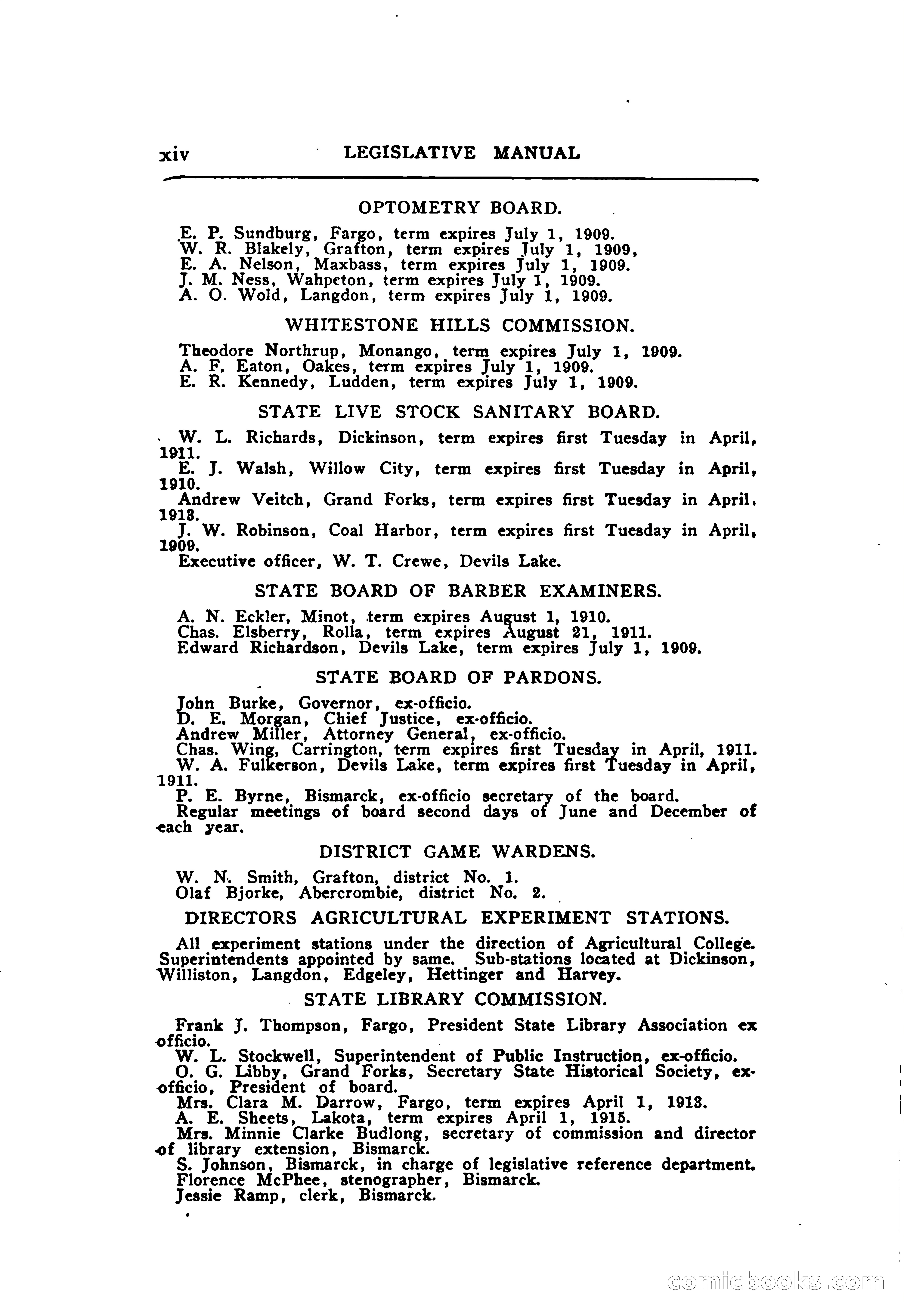 North Dakota Blue Book — page 29 of 395