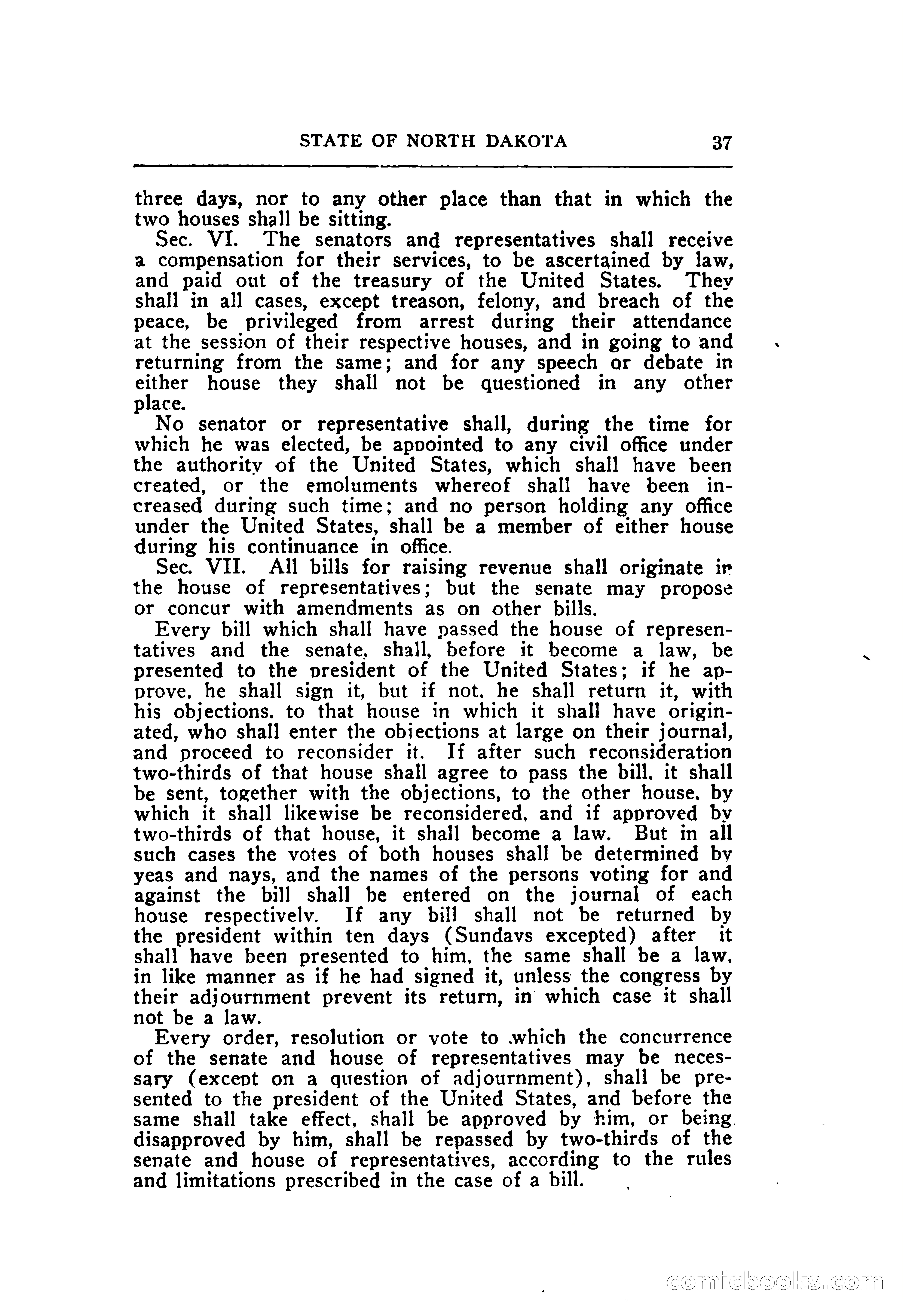 North Dakota Blue Book — page 84 of 395