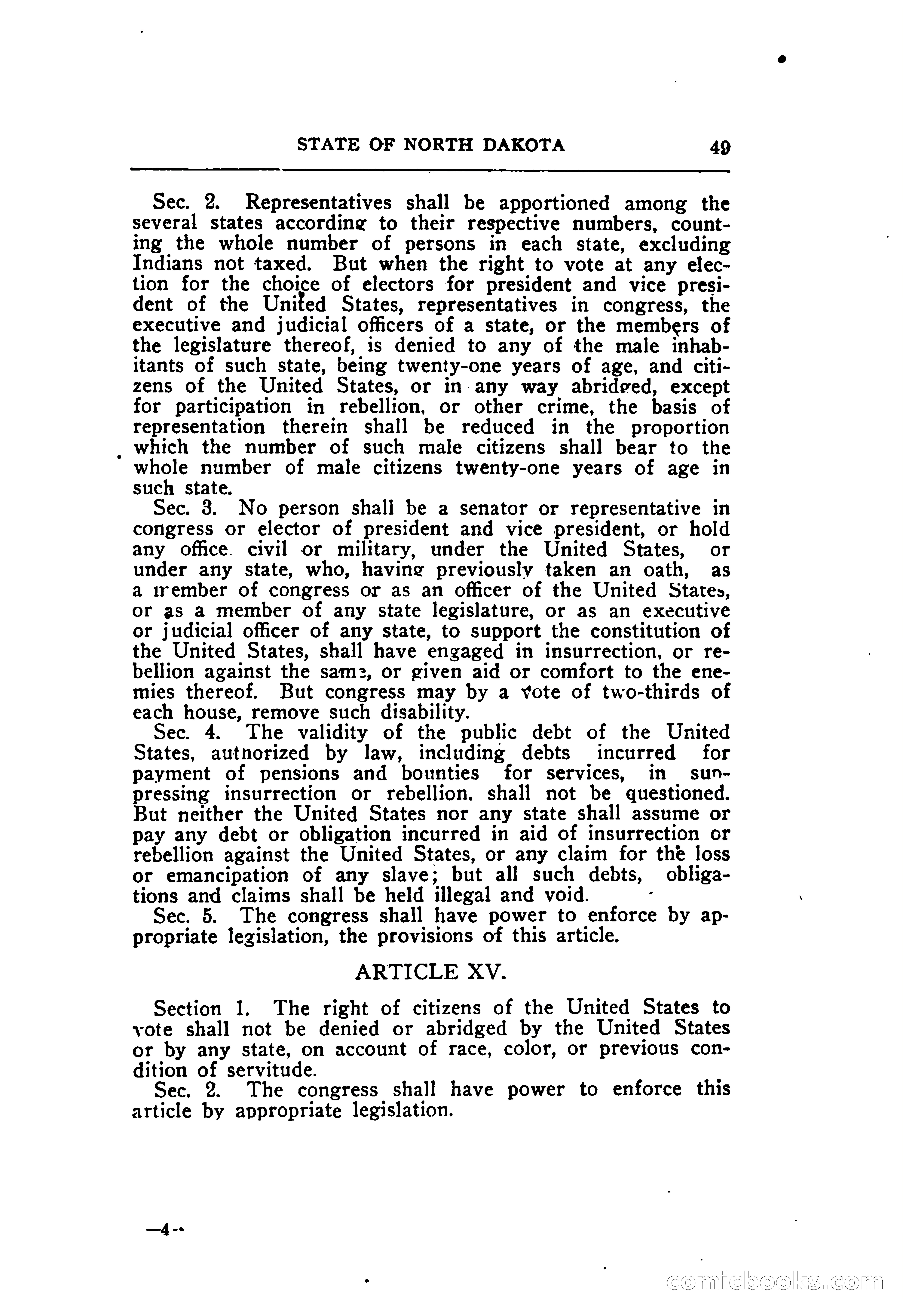 North Dakota Blue Book — page 100 of 395