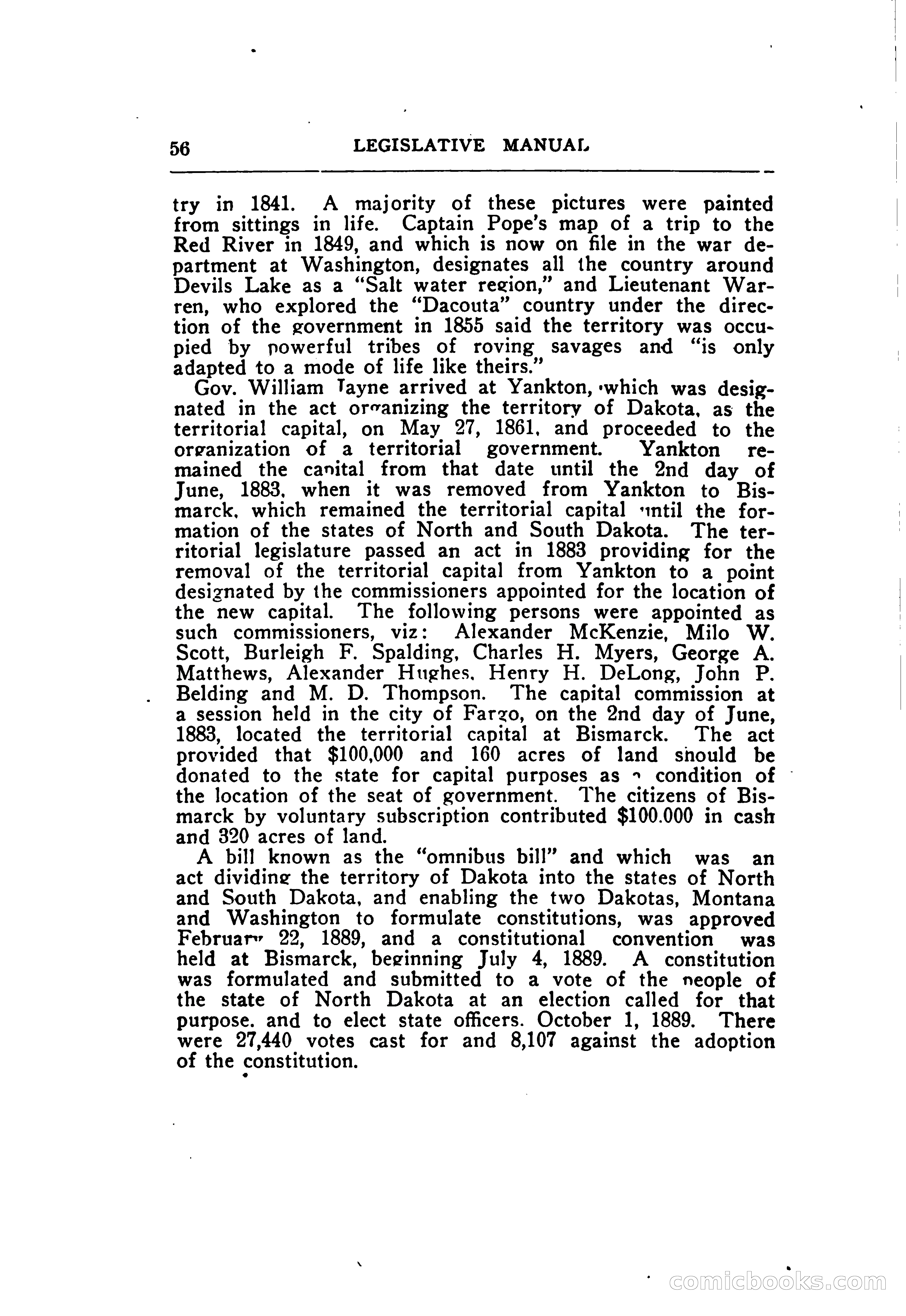 North Dakota Blue Book — page 107 of 395