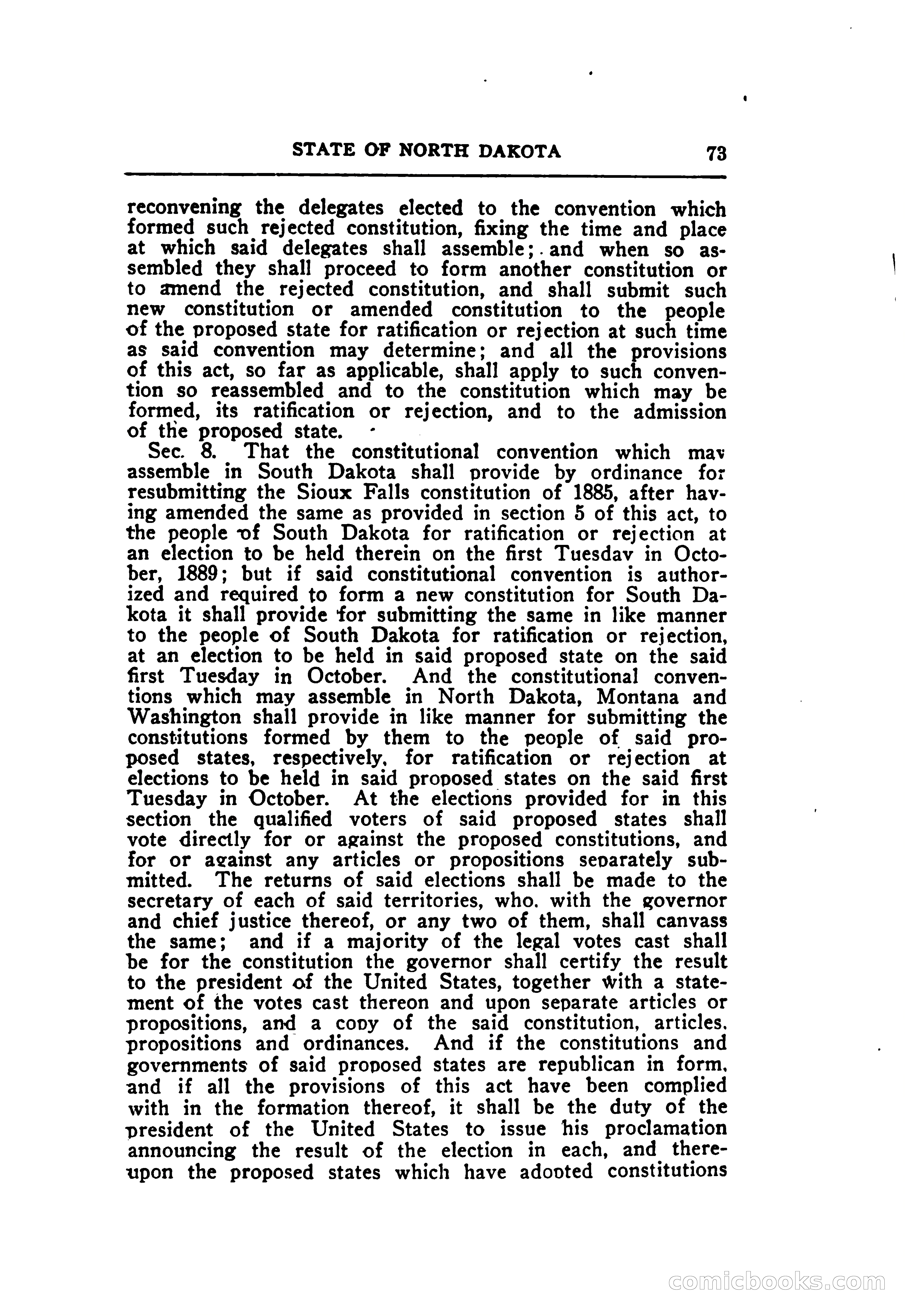 North Dakota Blue Book — page 124 of 395