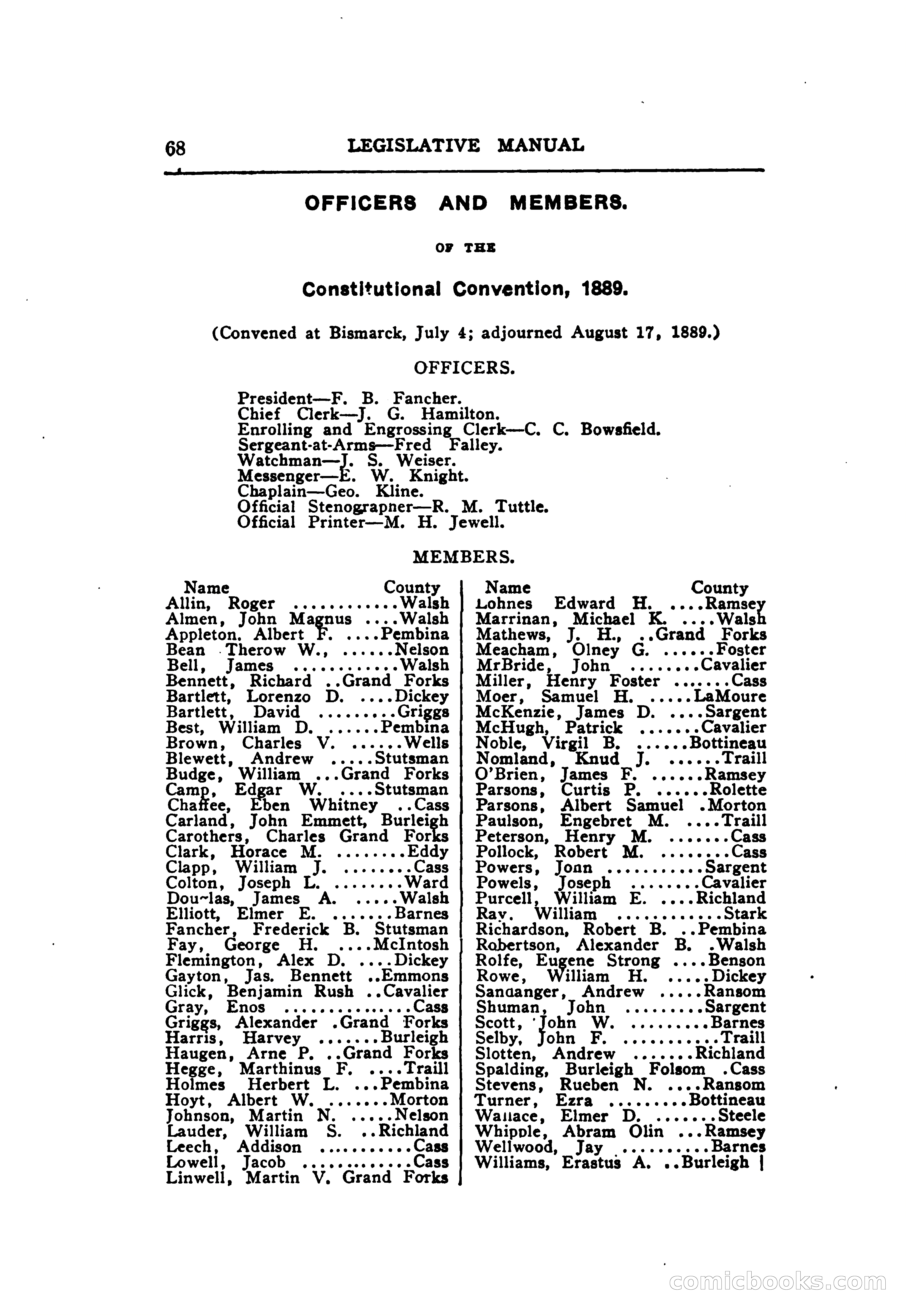 North Dakota Blue Book — page 129 of 395