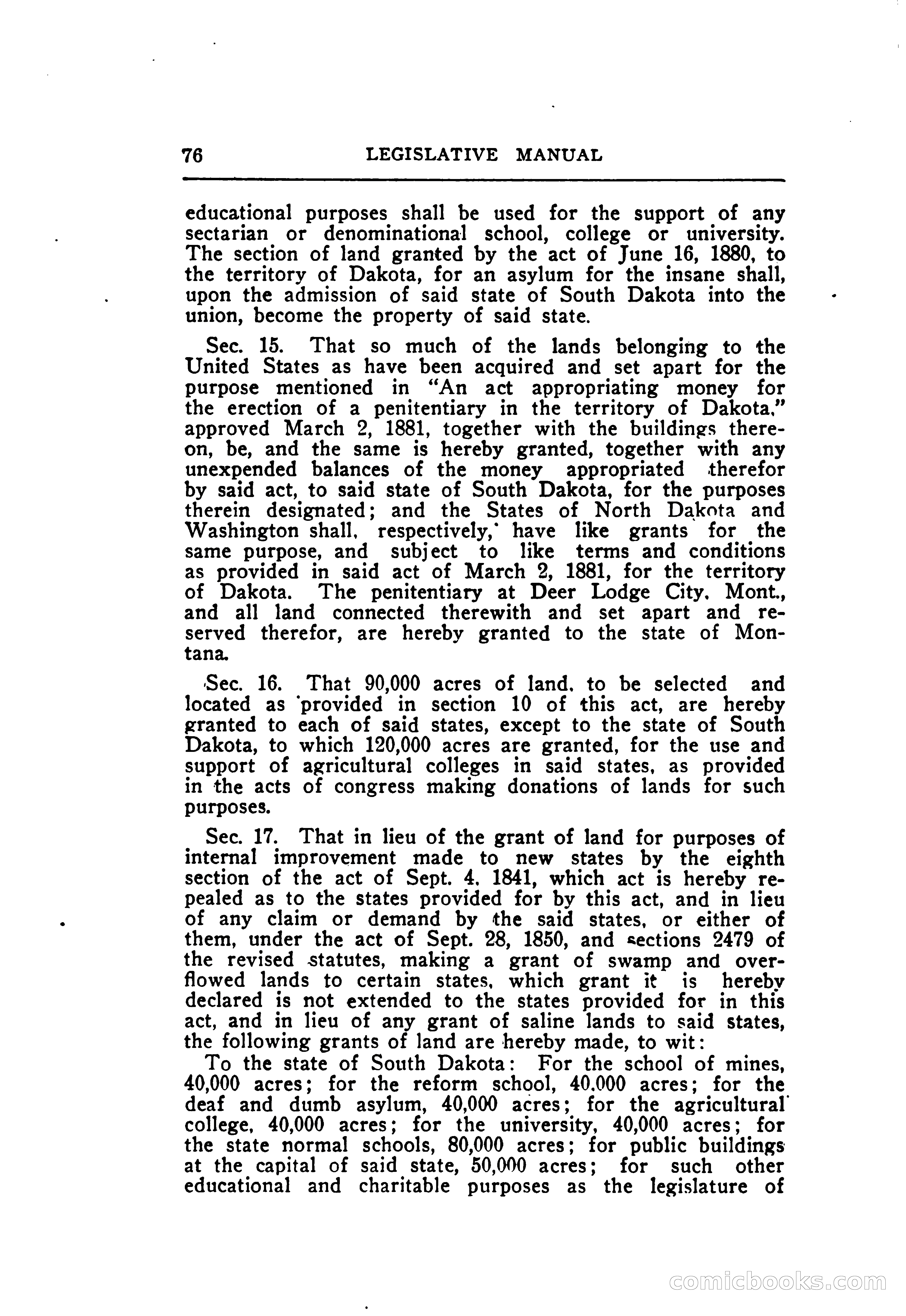 North Dakota Blue Book — page 137 of 395