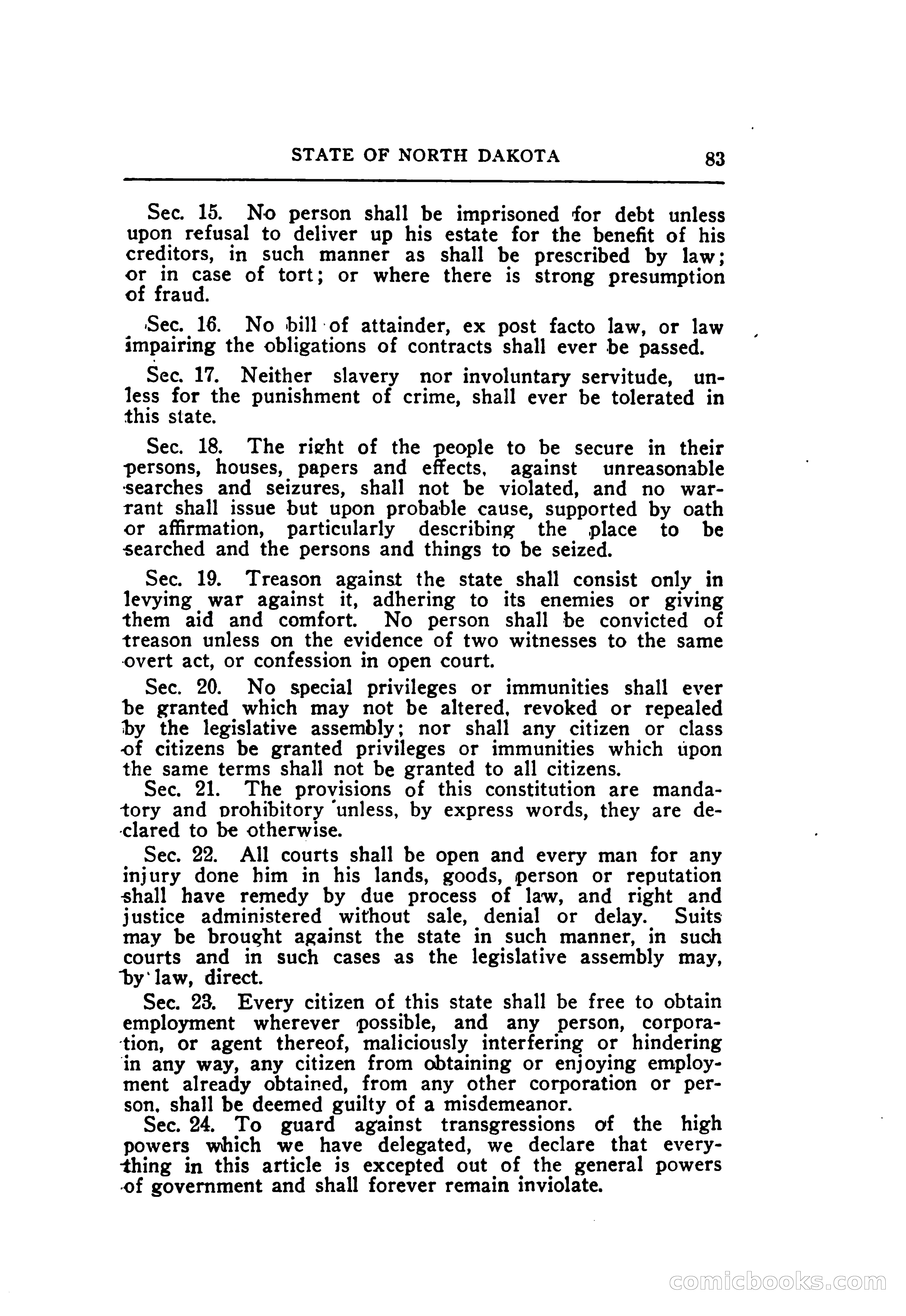 North Dakota Blue Book — page 144 of 395