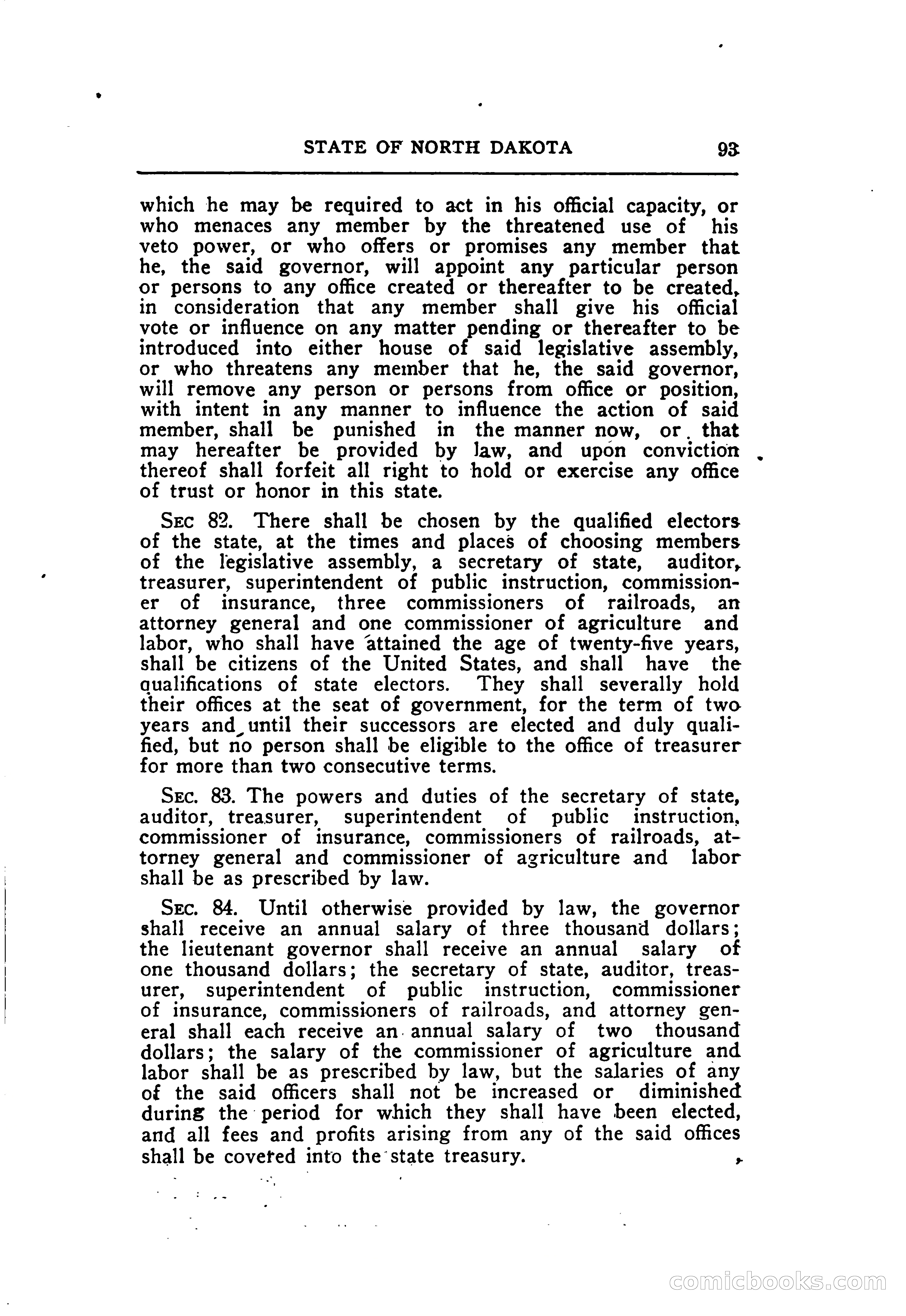 North Dakota Blue Book — page 154 of 395