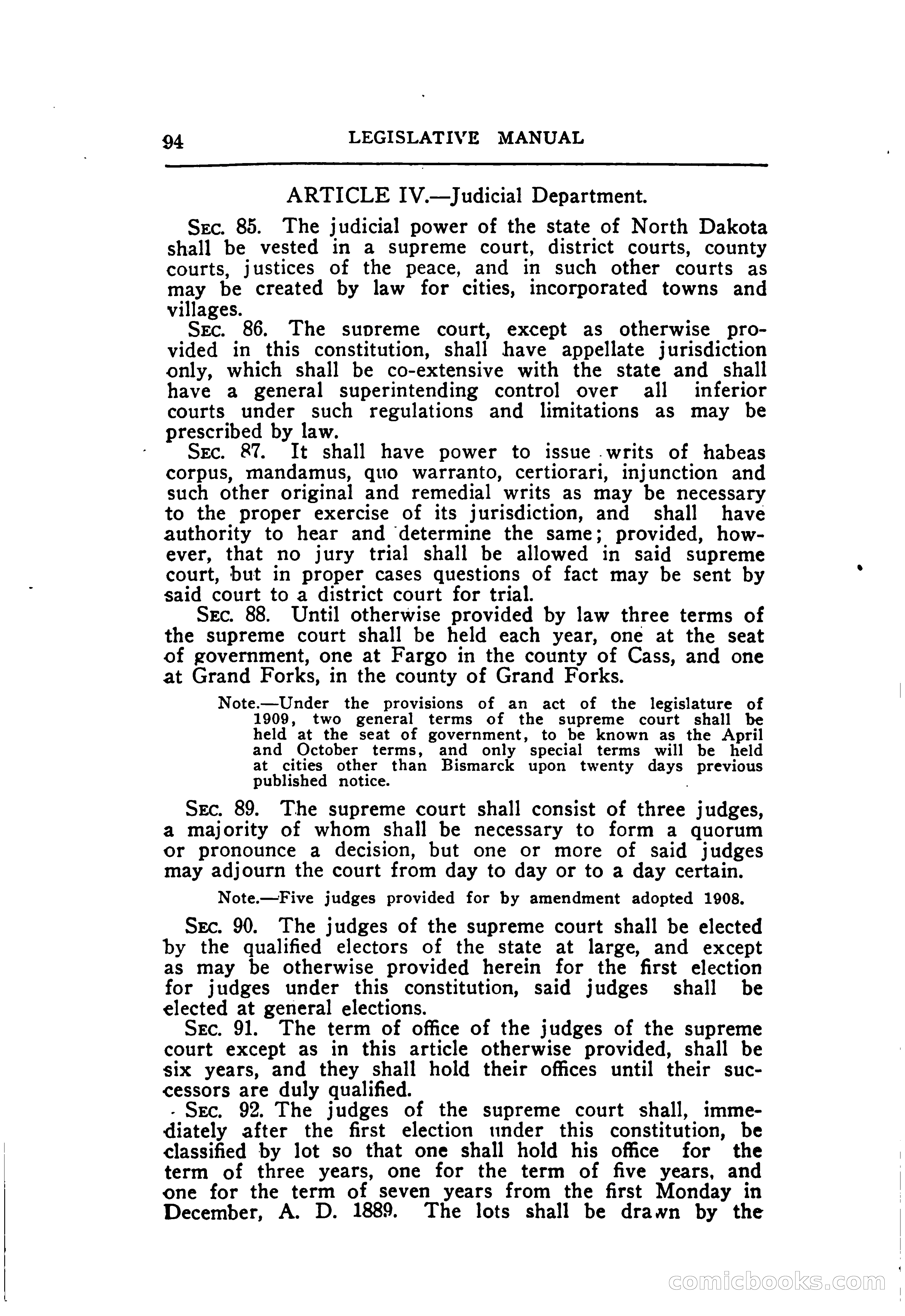 North Dakota Blue Book — page 155 of 395