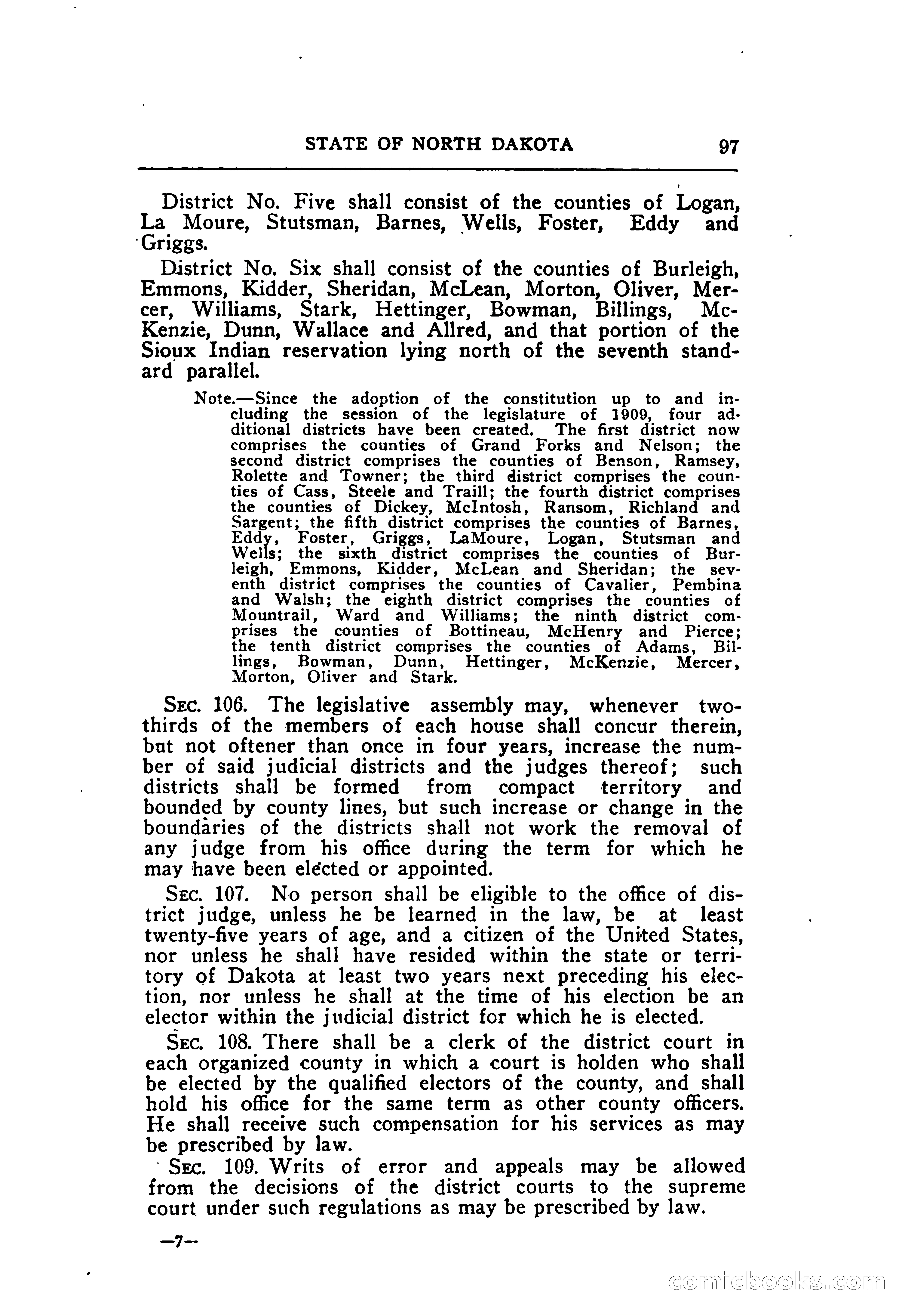 North Dakota Blue Book — page 158 of 395