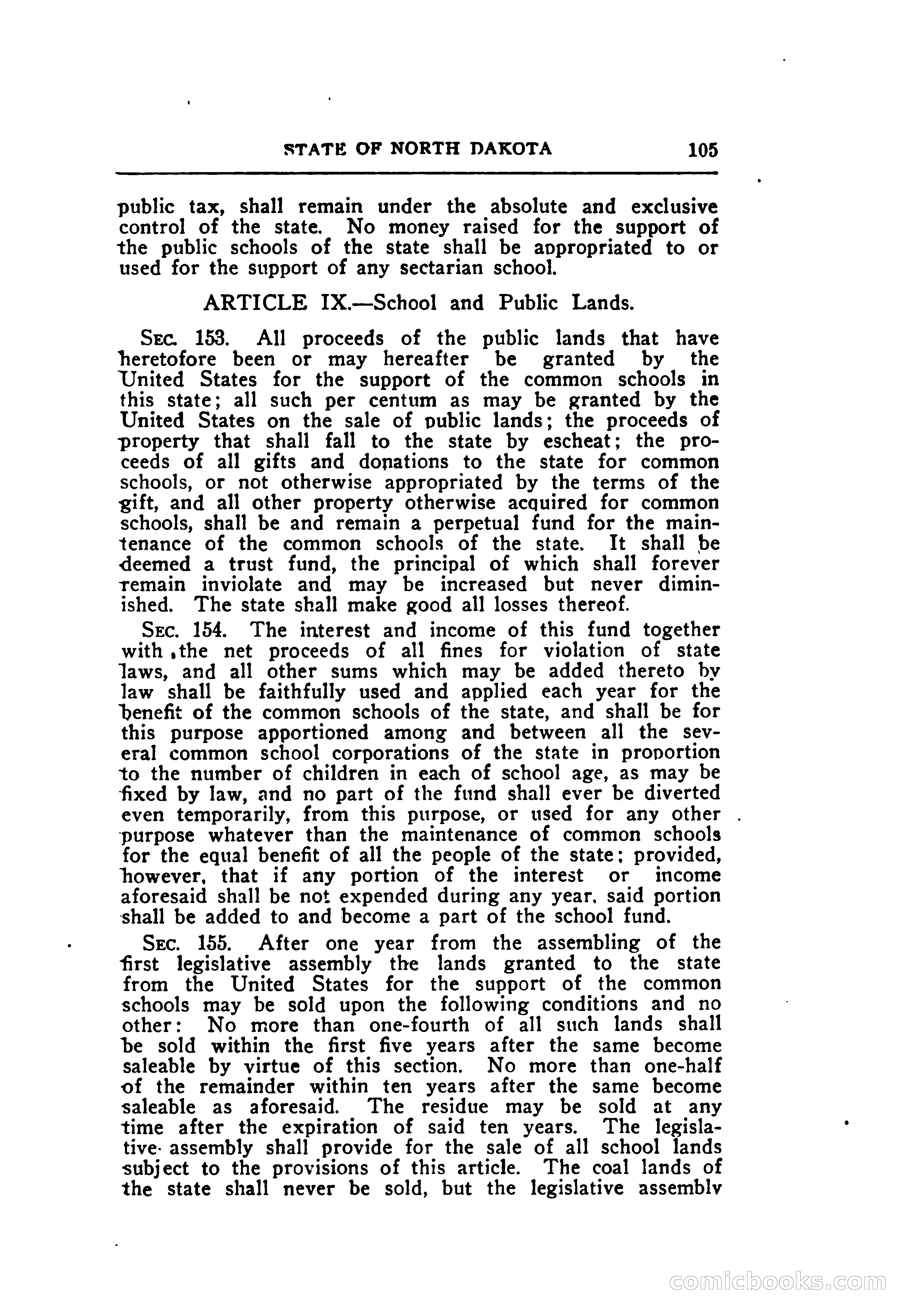 North Dakota Blue Book — page 166 of 395