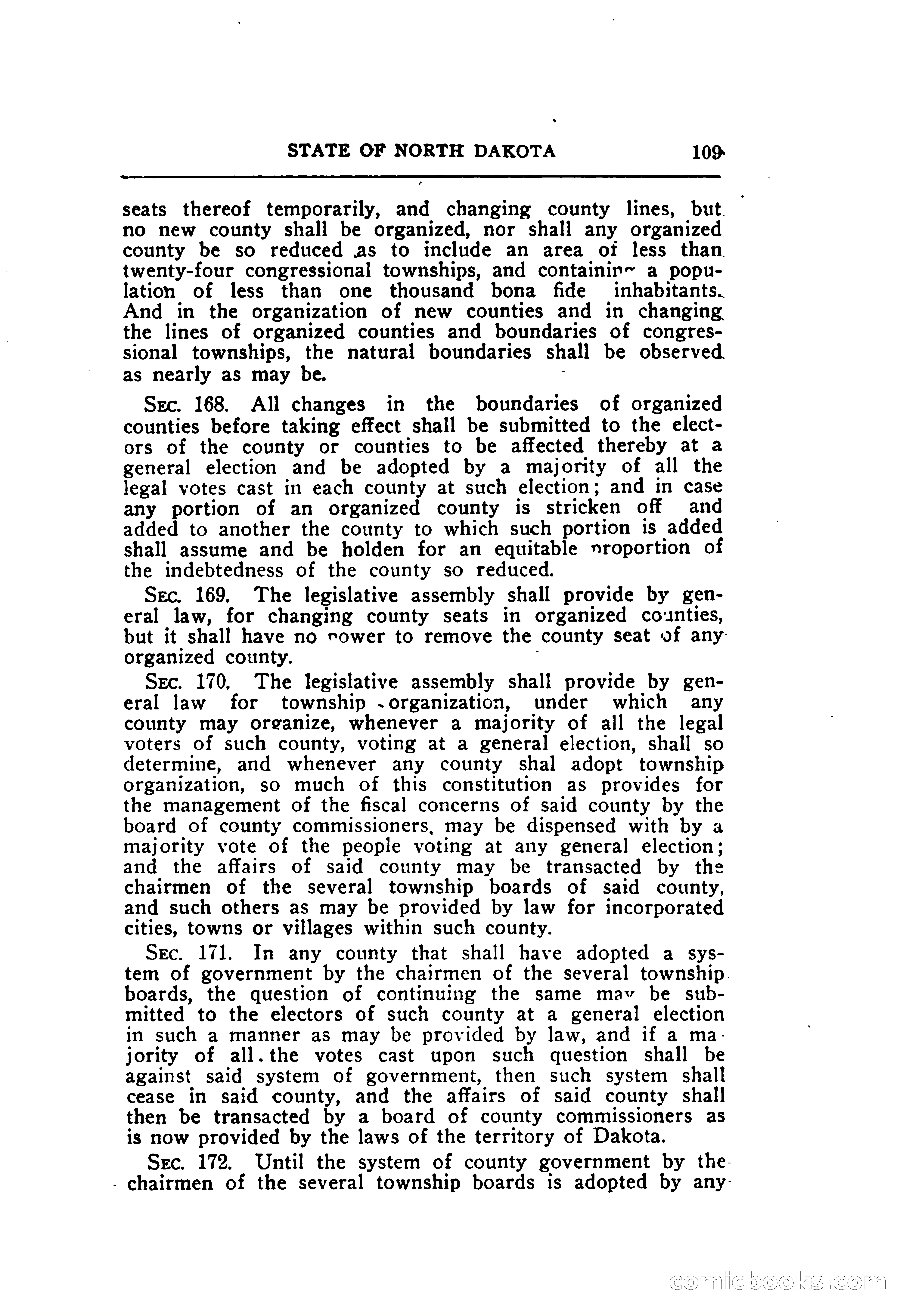 North Dakota Blue Book — page 170 of 395