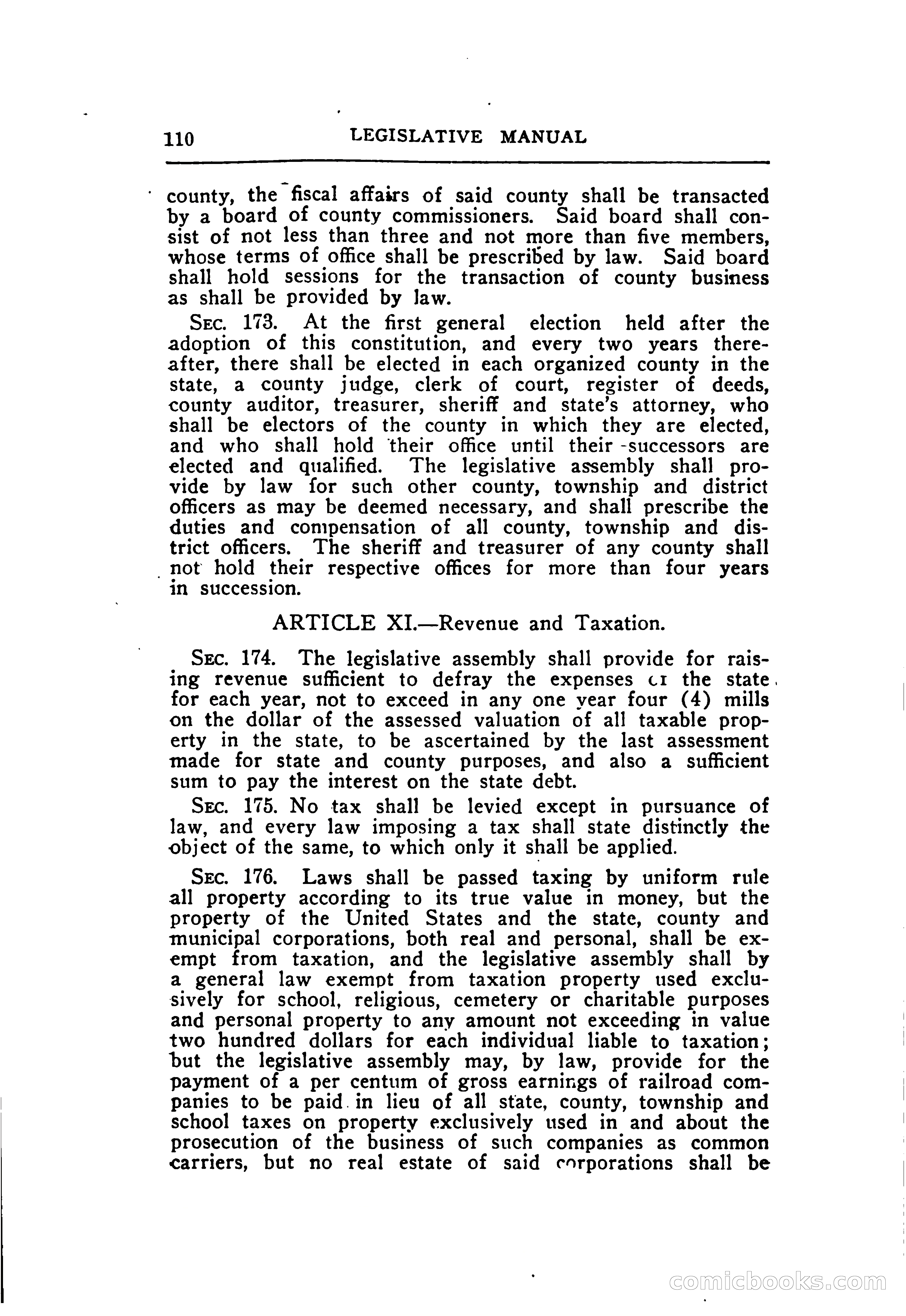 North Dakota Blue Book — page 171 of 395