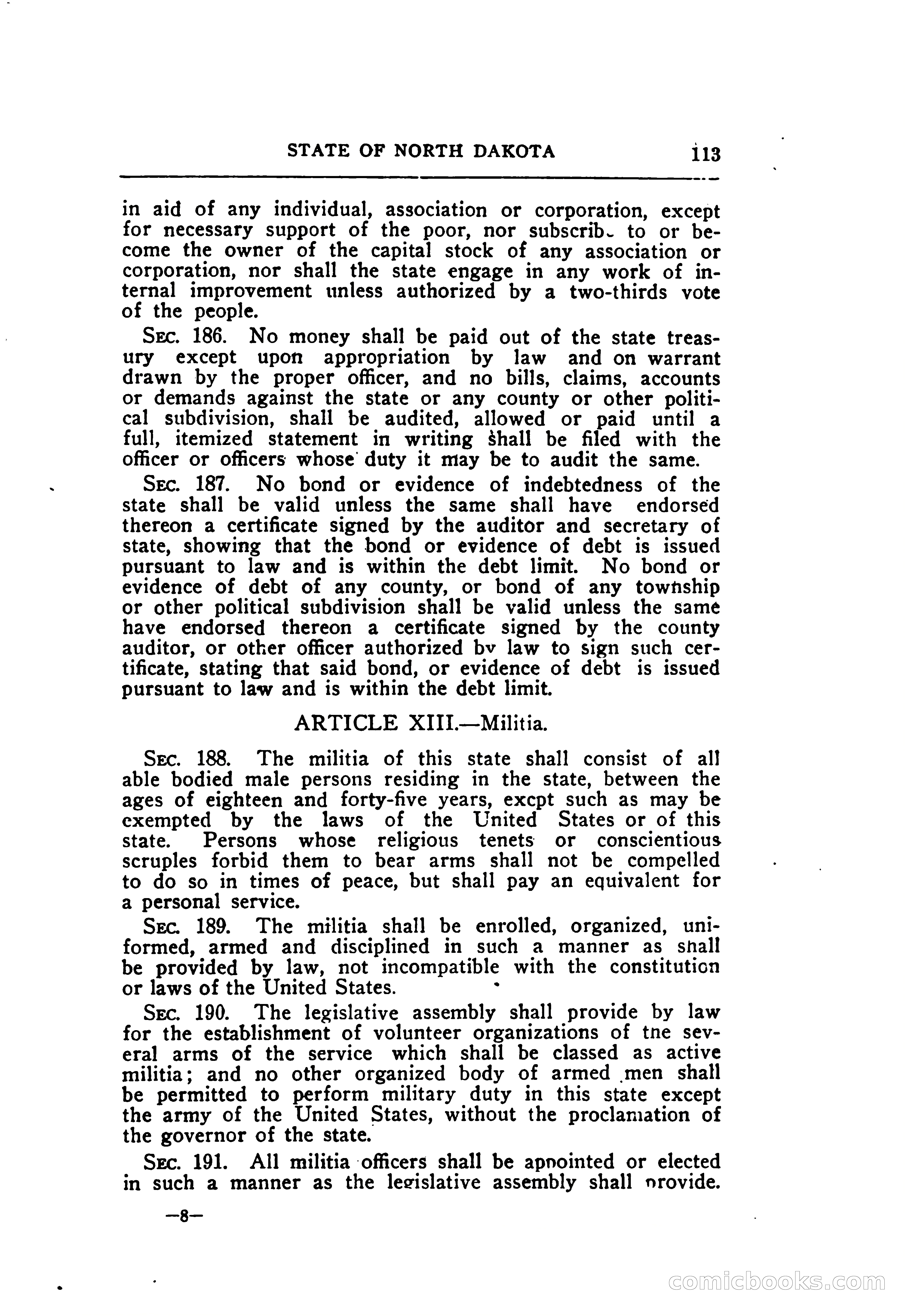 North Dakota Blue Book — page 174 of 395