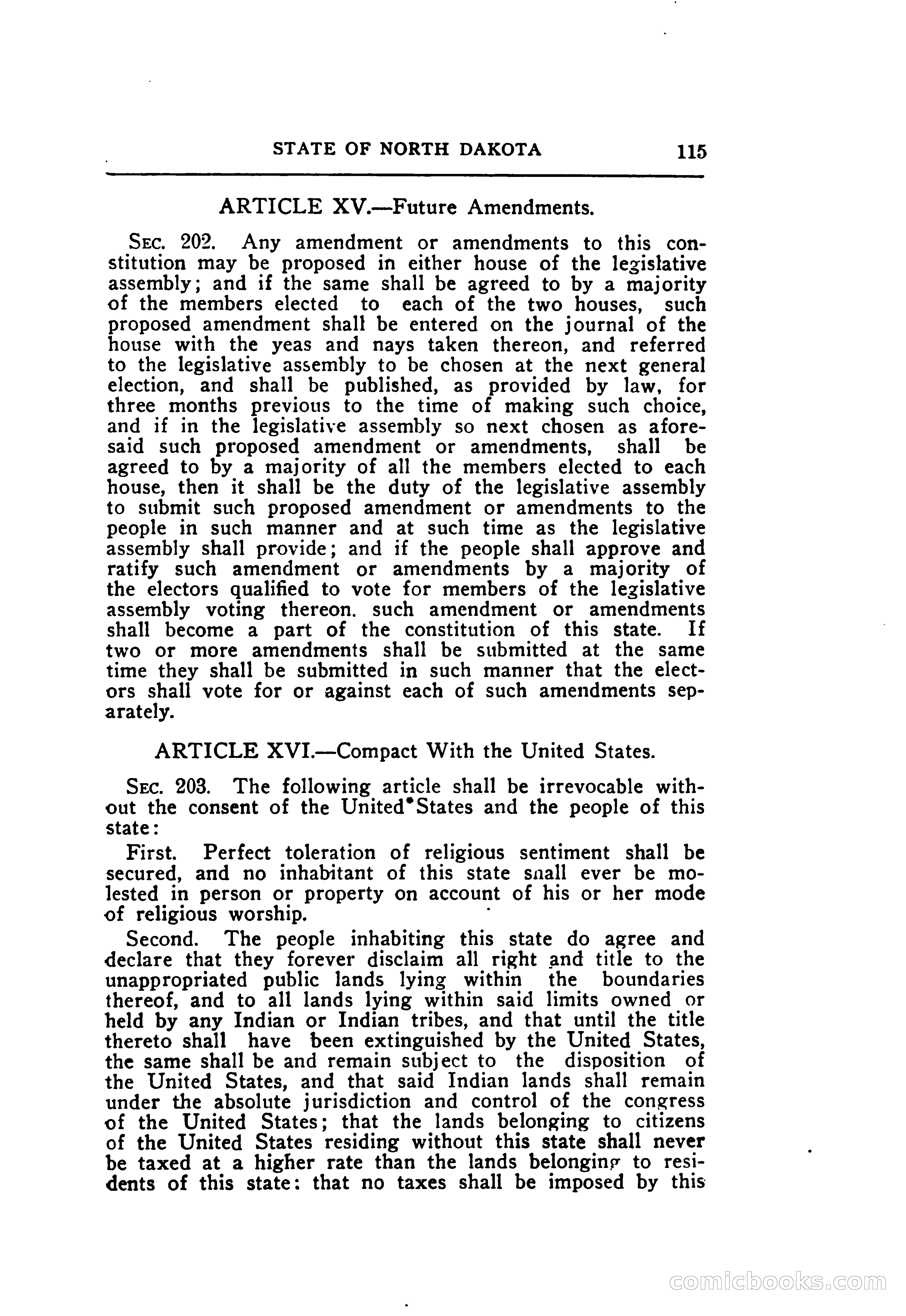 North Dakota Blue Book — page 176 of 395