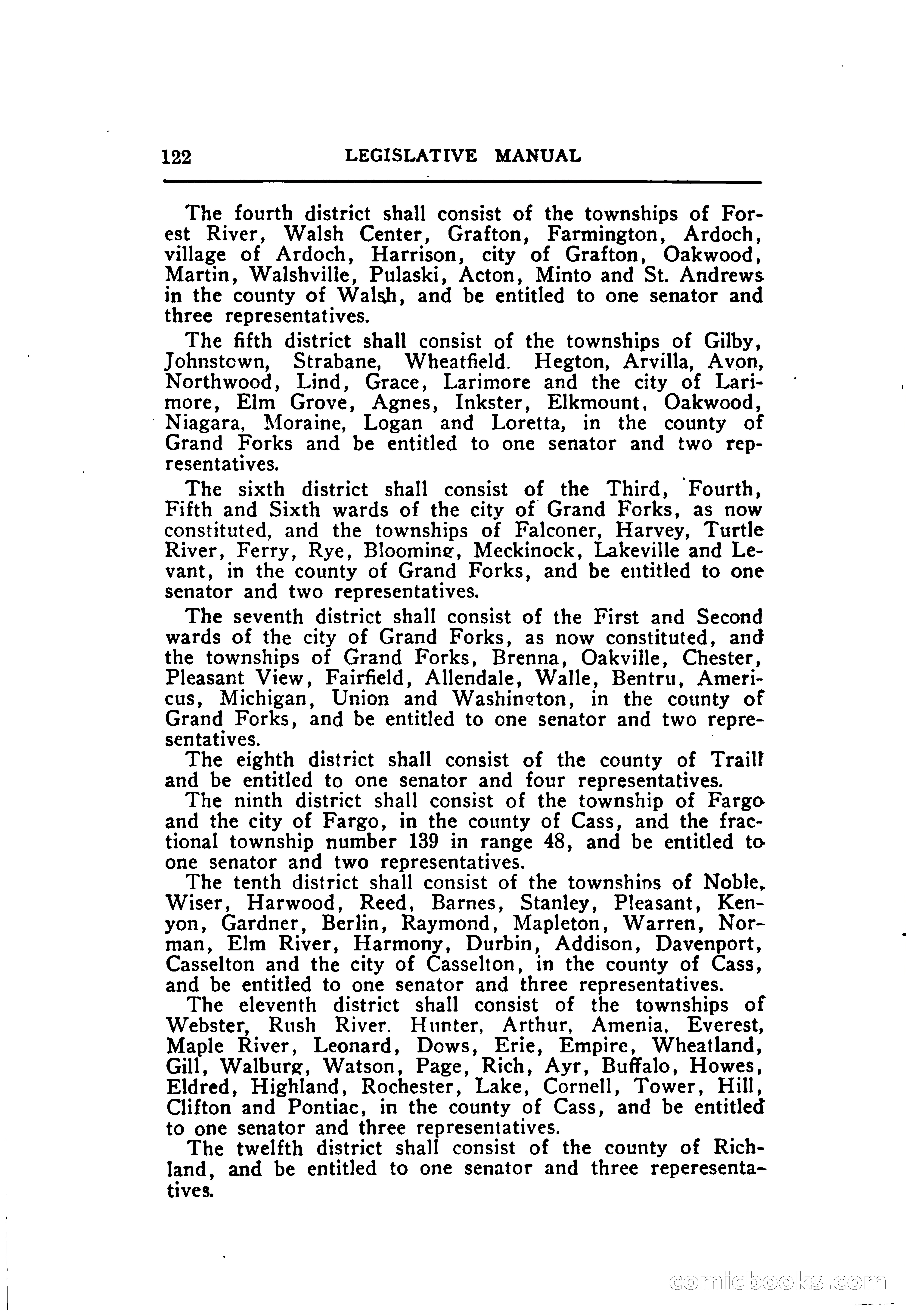 North Dakota Blue Book — page 183 of 395