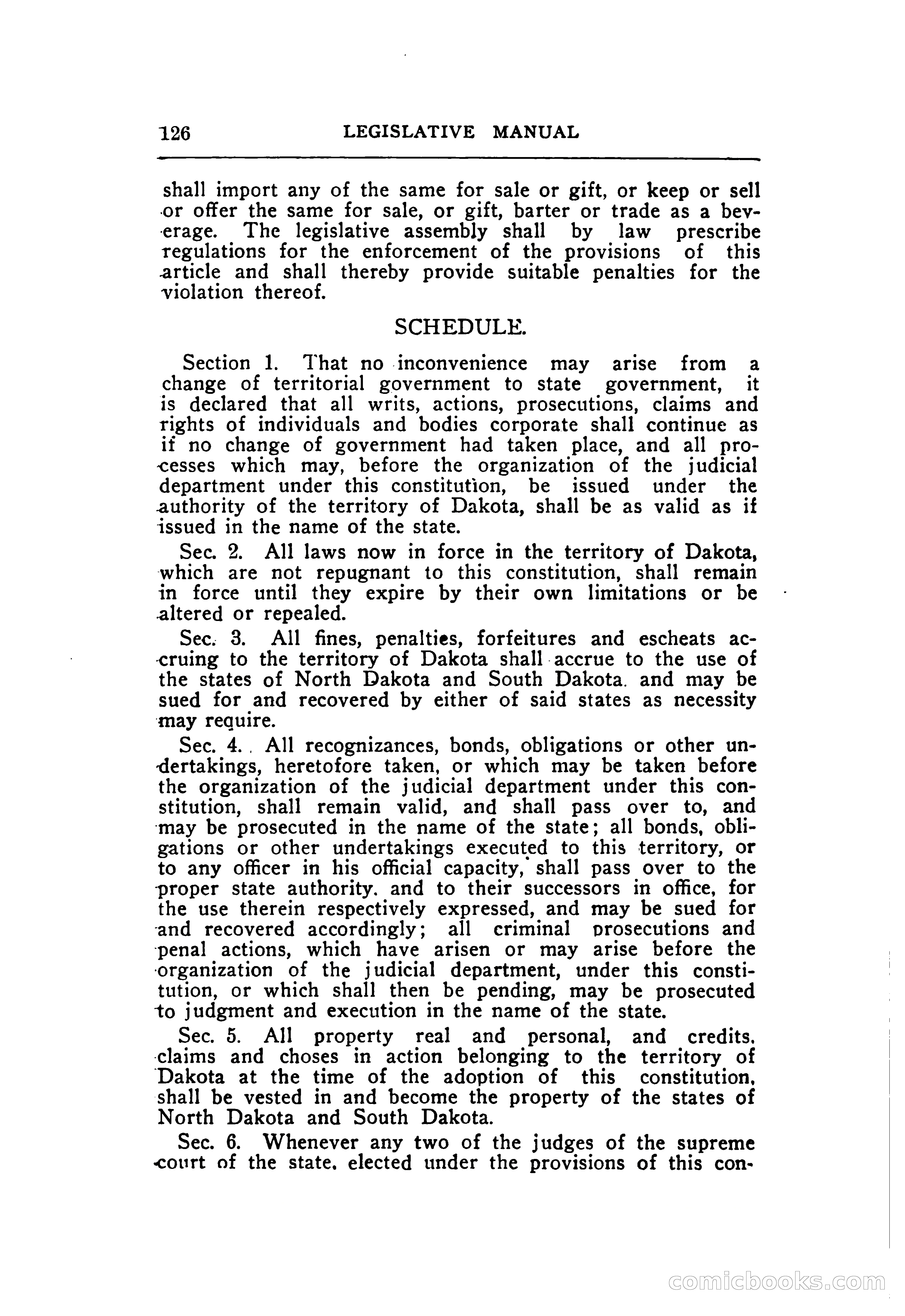 North Dakota Blue Book — page 187 of 395