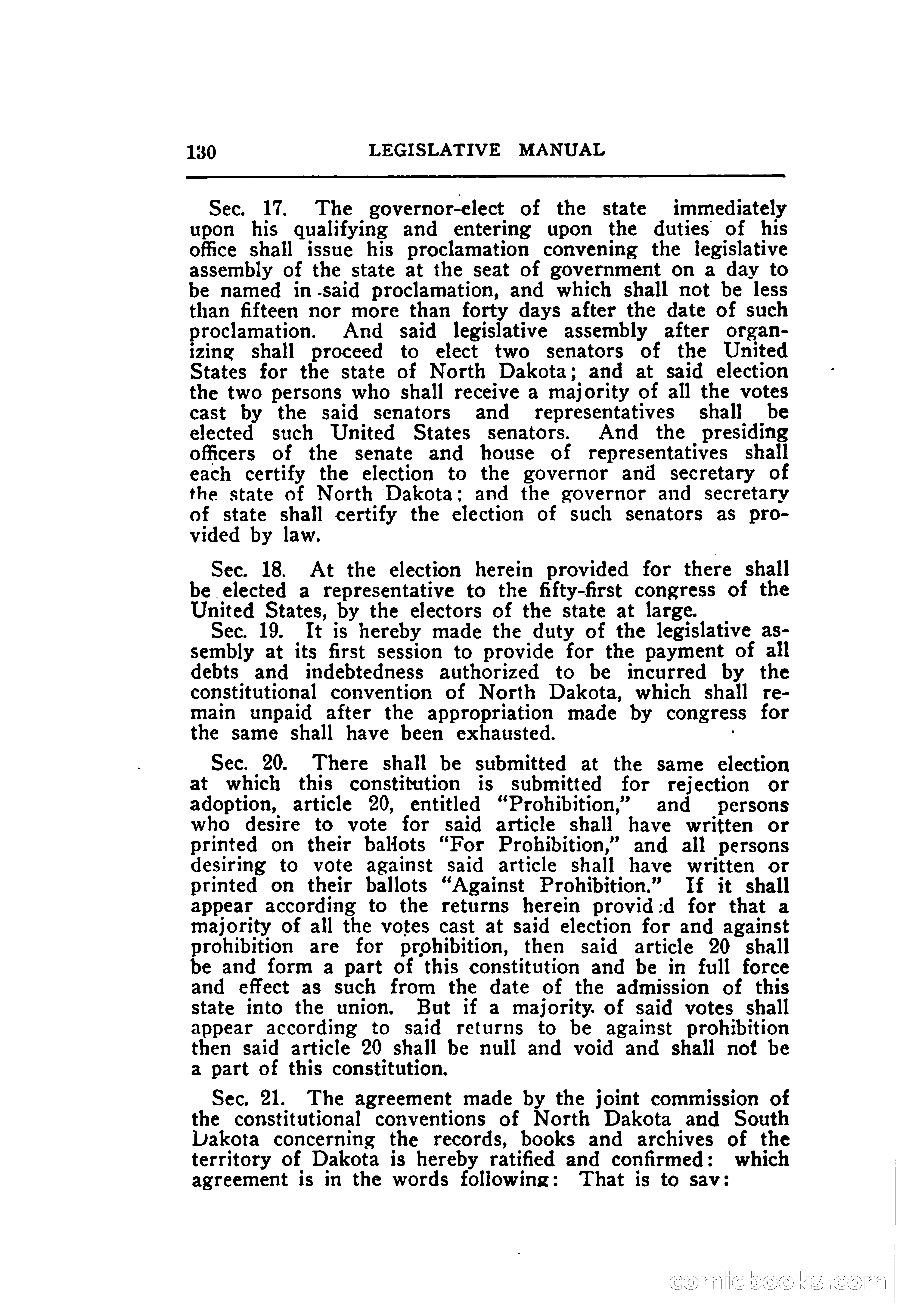 North Dakota Blue Book — page 191 of 395