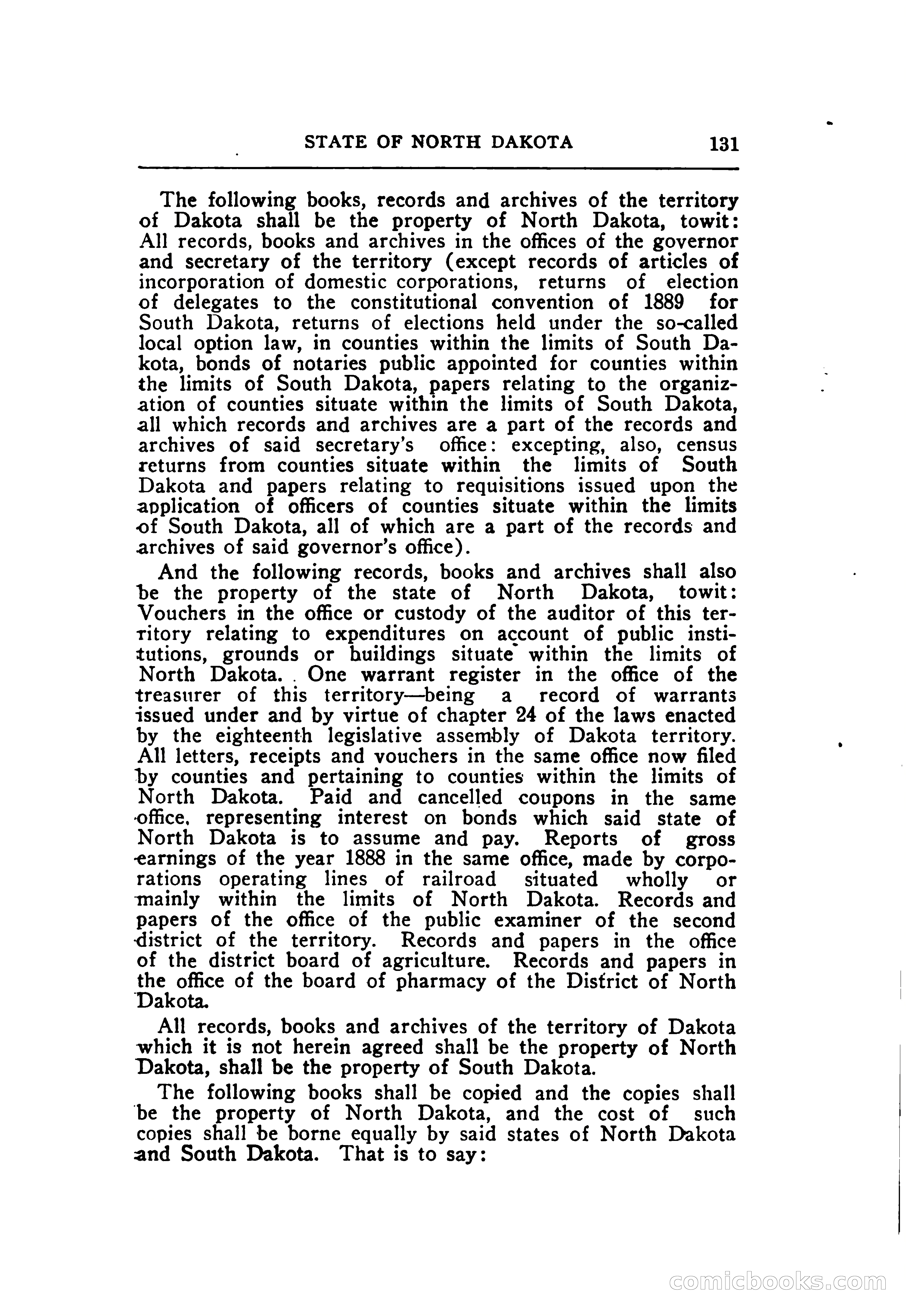 North Dakota Blue Book — page 192 of 395