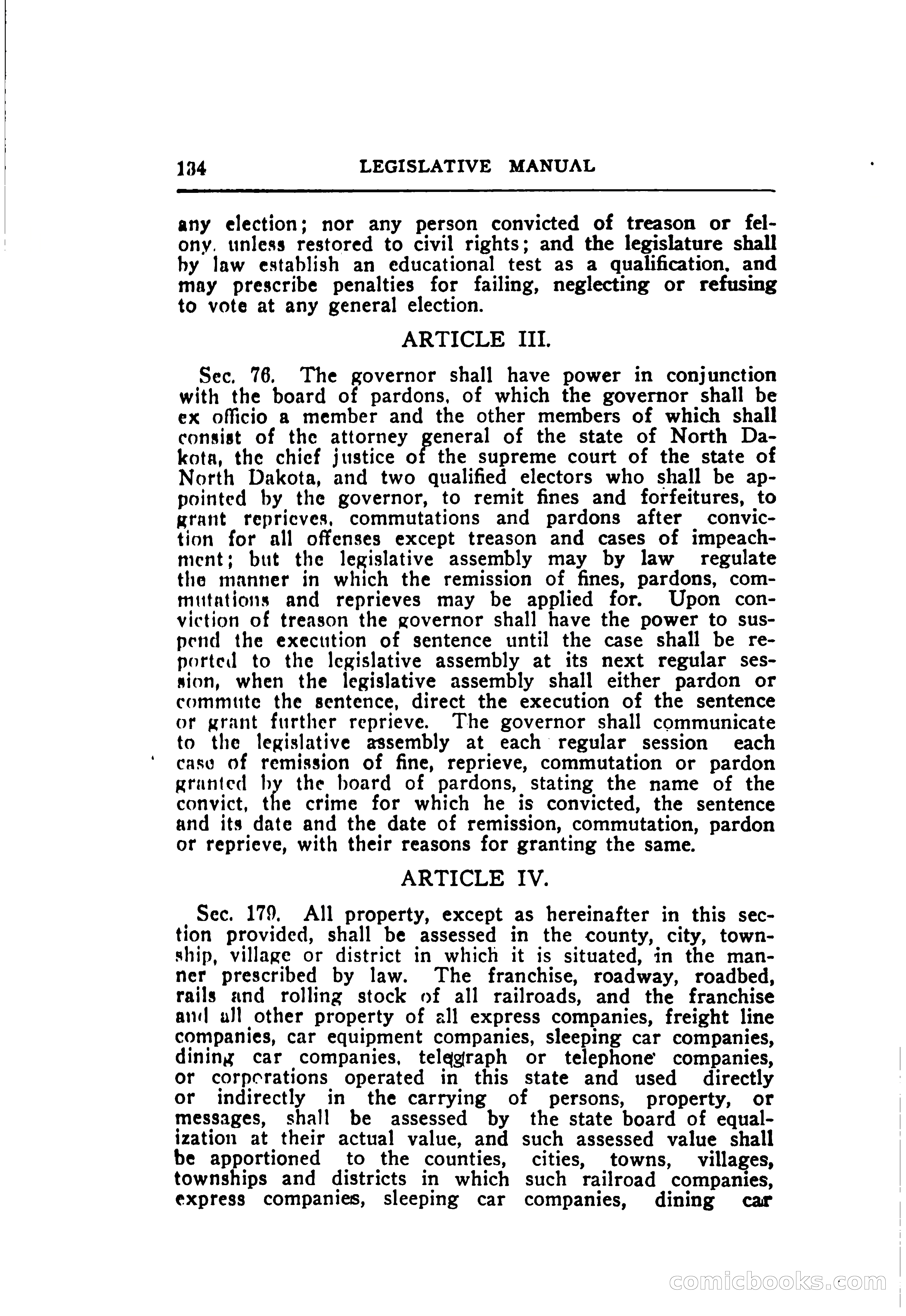 North Dakota Blue Book — page 195 of 395